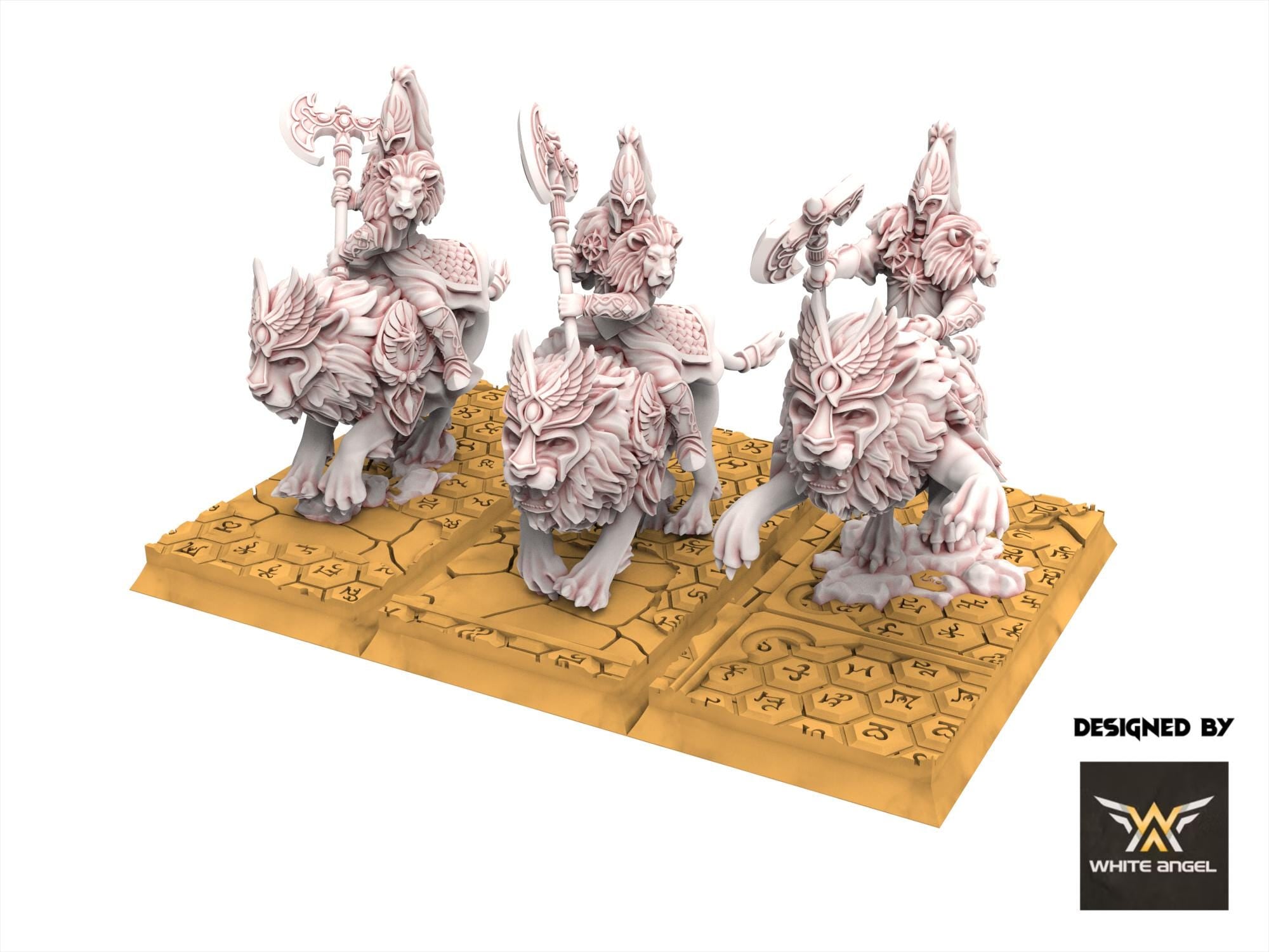 Hight Elves - Elite Lion, usable for 9th Age, Fantasy Battle, Oldhammer, King of war