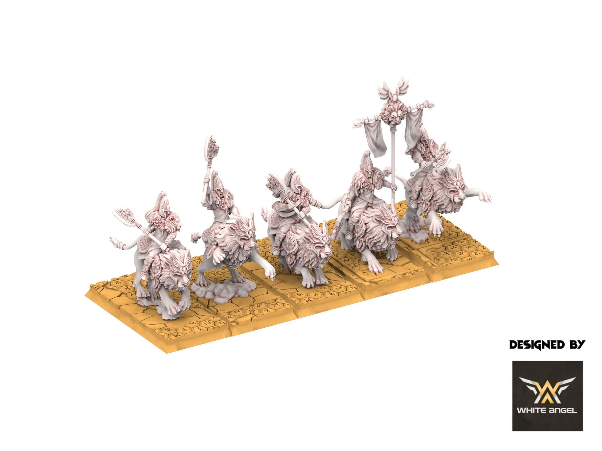 Hight Elves - Elite Lion, usable for 9th Age, Fantasy Battle, Oldhammer, King of war