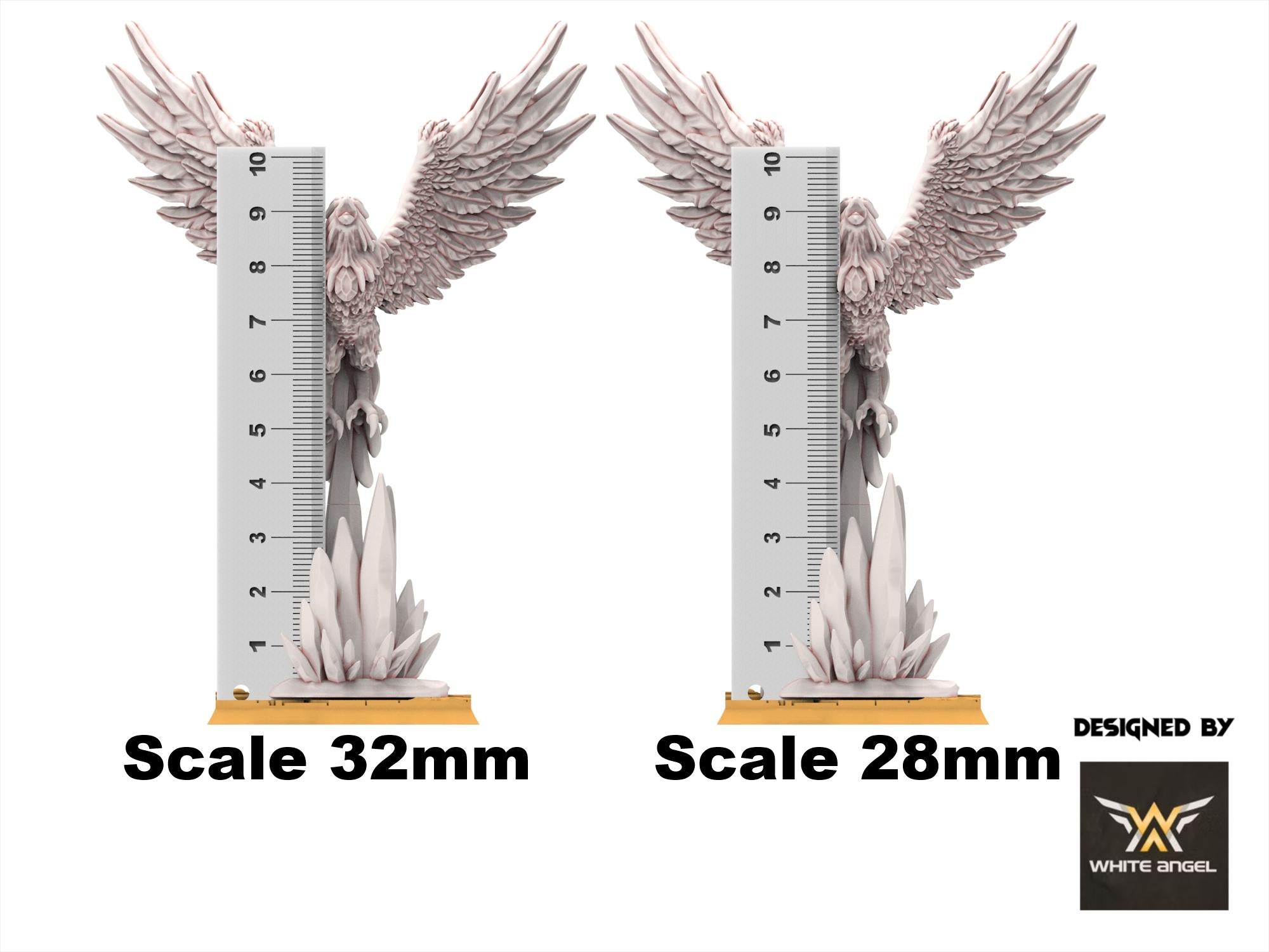 Hight Elves -Frost king Phoenix, usable for 9th Age, Fantasy Battle, Oldhammer, King of war