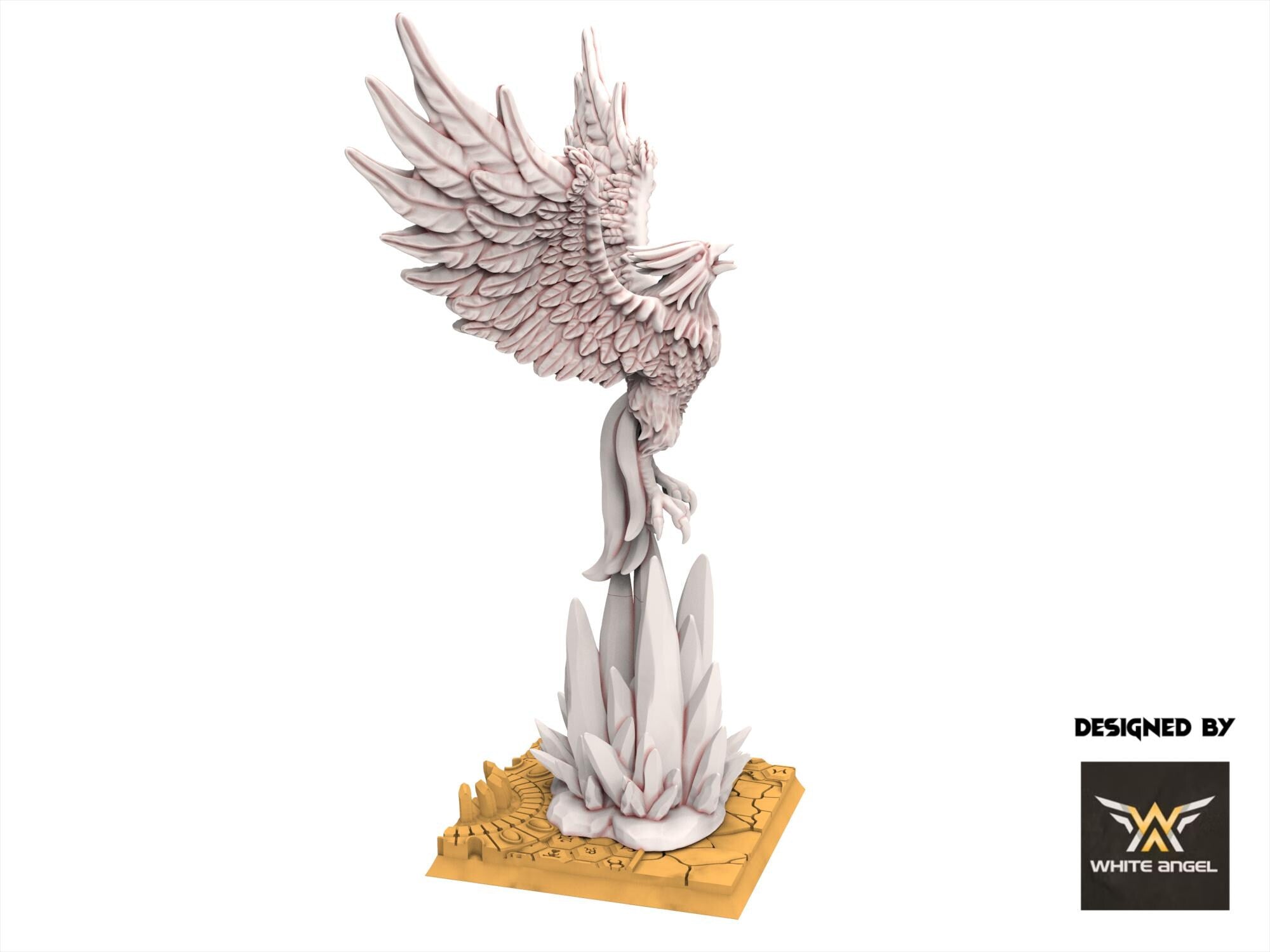 Hight Elves -Frost king Phoenix, usable for 9th Age, Fantasy Battle, Oldhammer, King of war