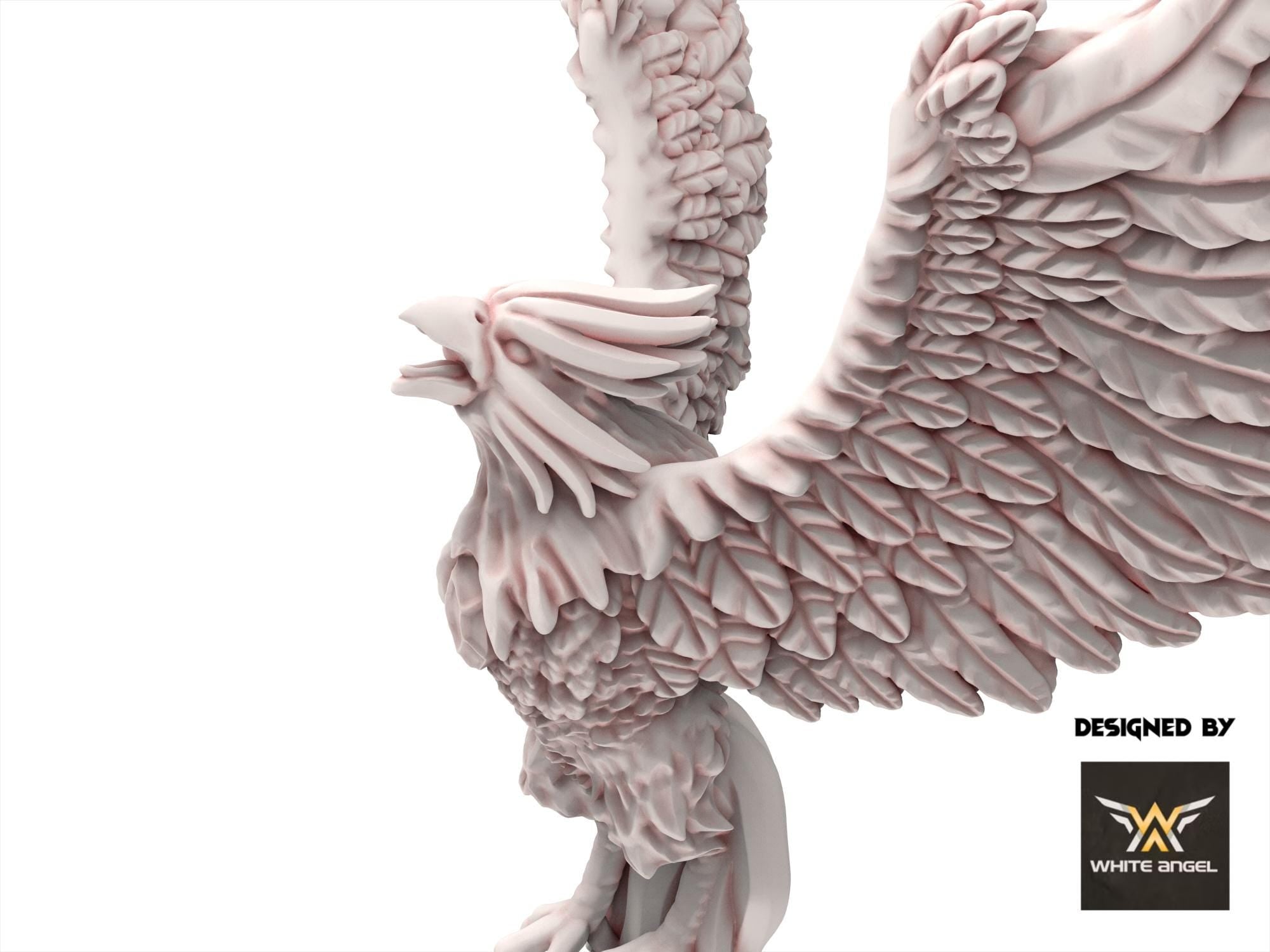 Hight Elves -Frost king Phoenix, usable for 9th Age, Fantasy Battle, Oldhammer, King of war