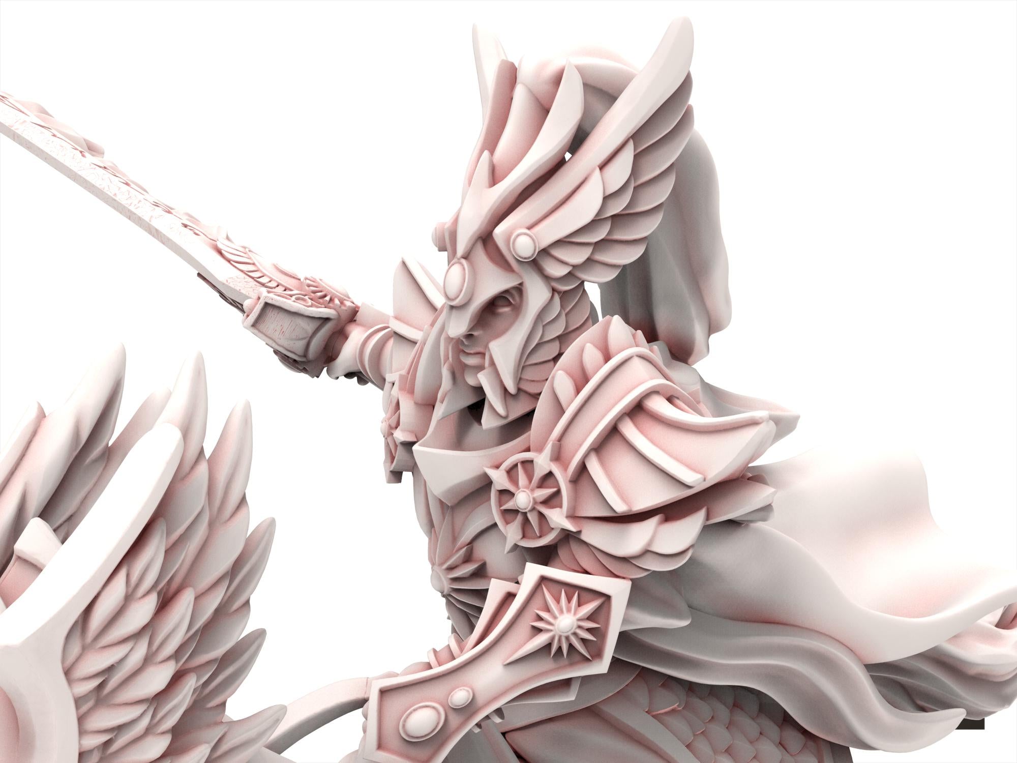 Hight Elves -Great Pheonix Commander, usable for 9th Age, Fantasy Battle, Oldhammer, King of war