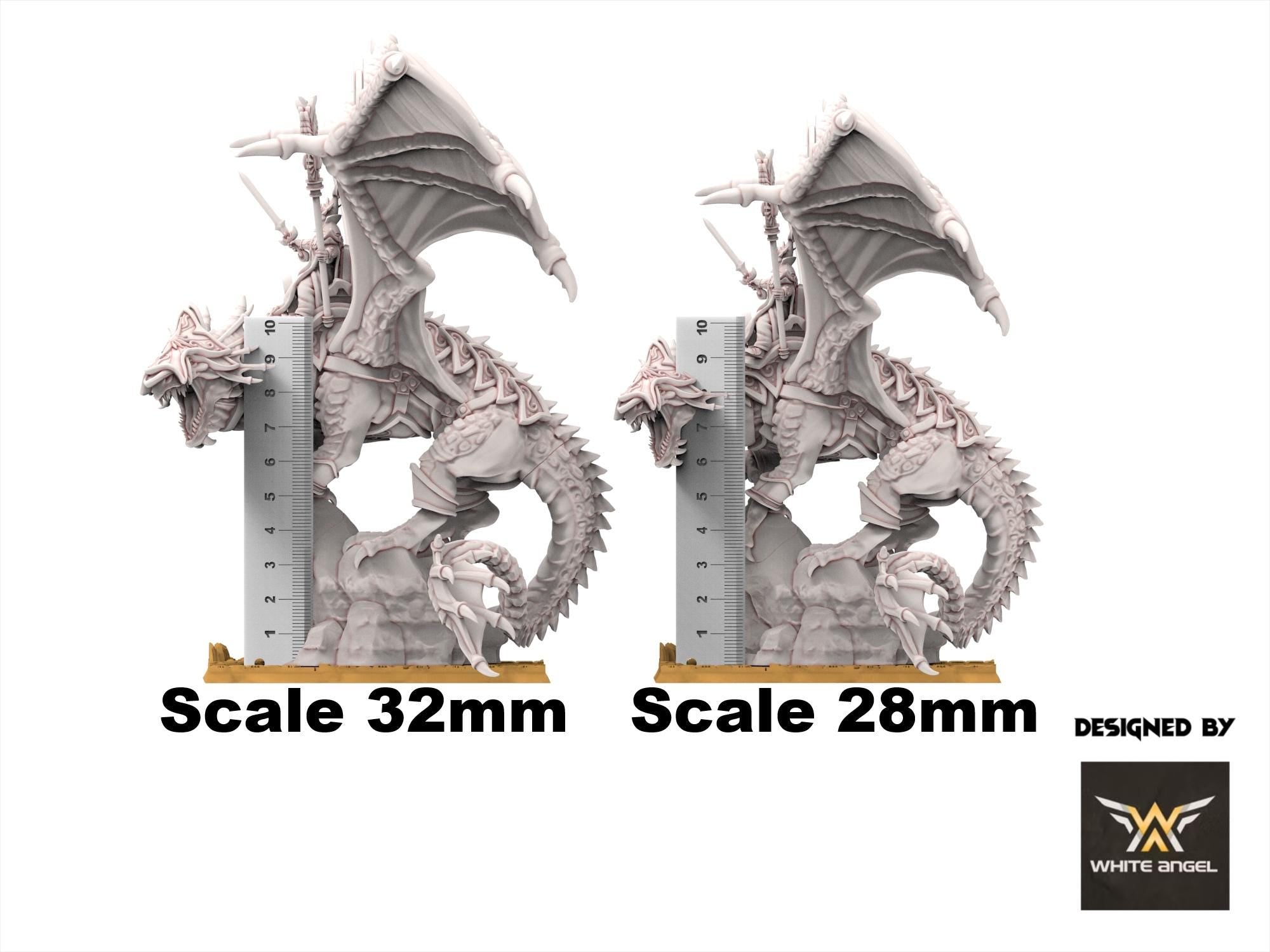 Hight Elves - High Dragon Archmage, usable for 9th Age, Fantasy Battle, Oldhammer, King of war