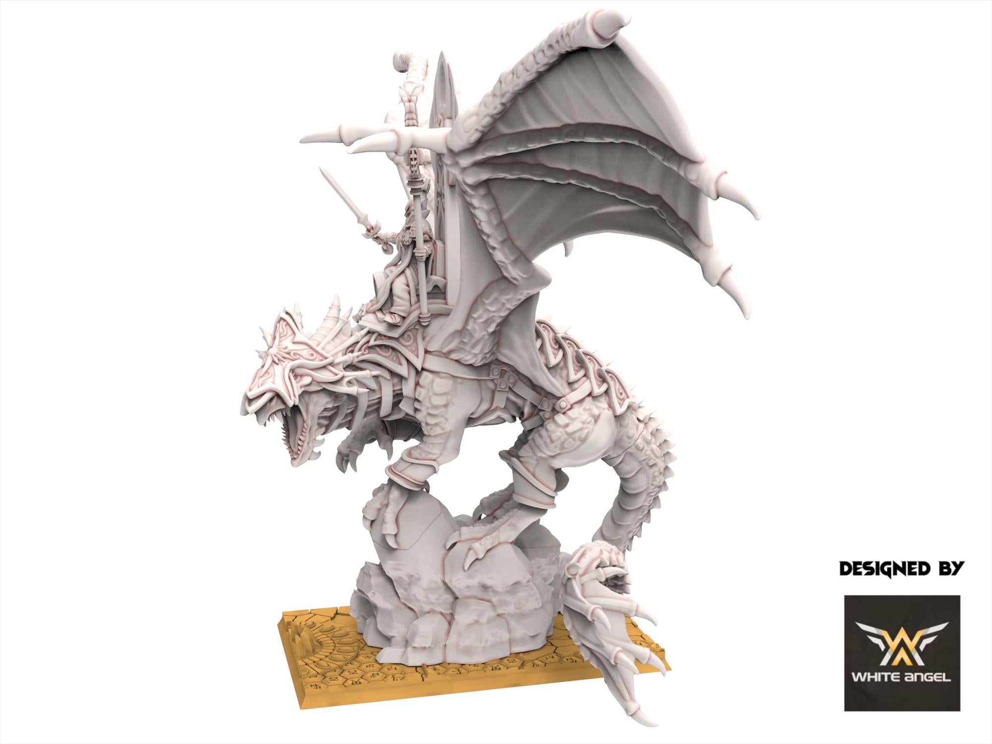 Hight Elves - High Dragon Archmage, usable for 9th Age, Fantasy Battle, Oldhammer, King of war