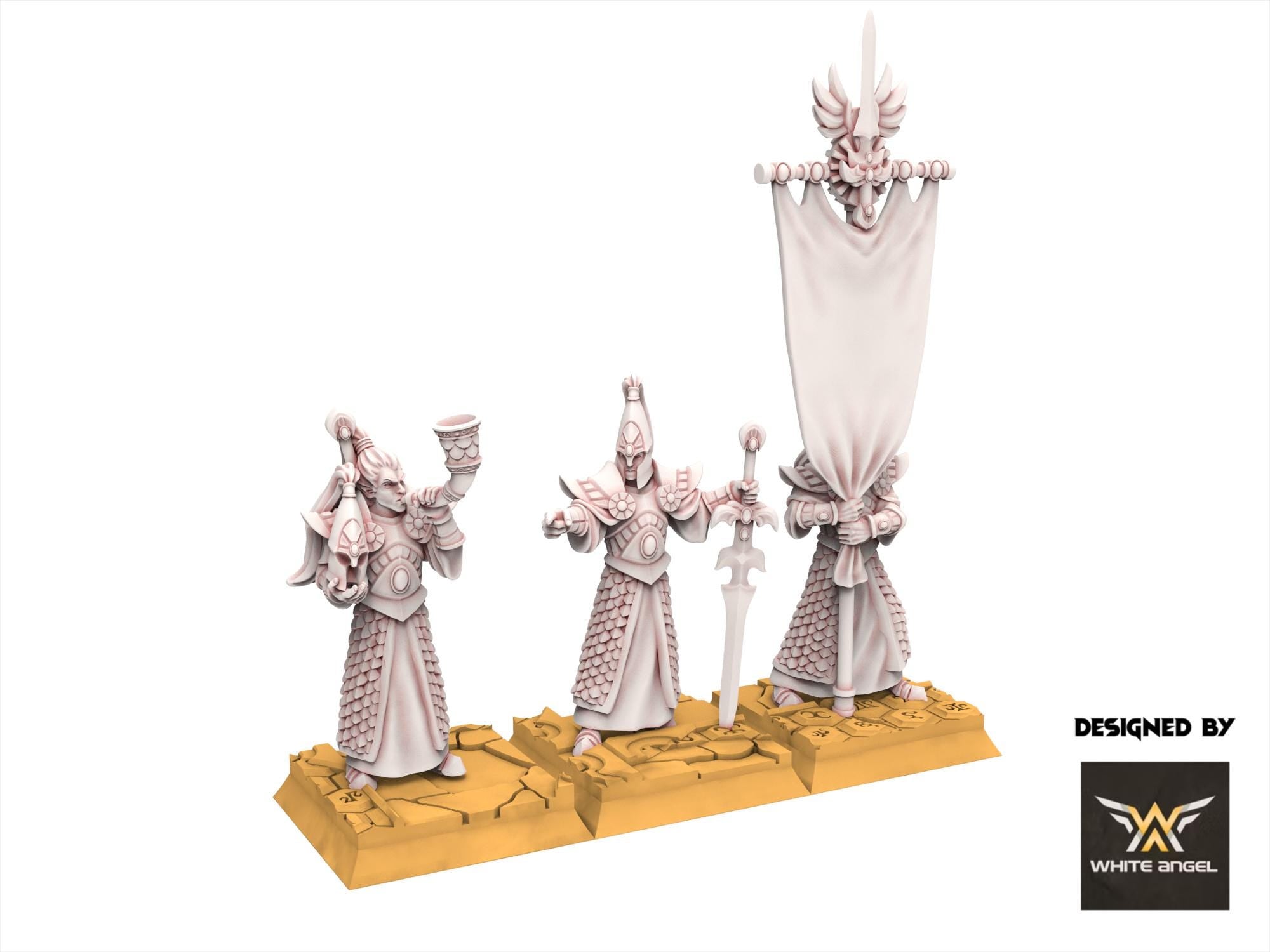 Hight Elves -High Warrior of the Sun, usable for 9th Age, Fantasy Battle, Oldhammer, King of war