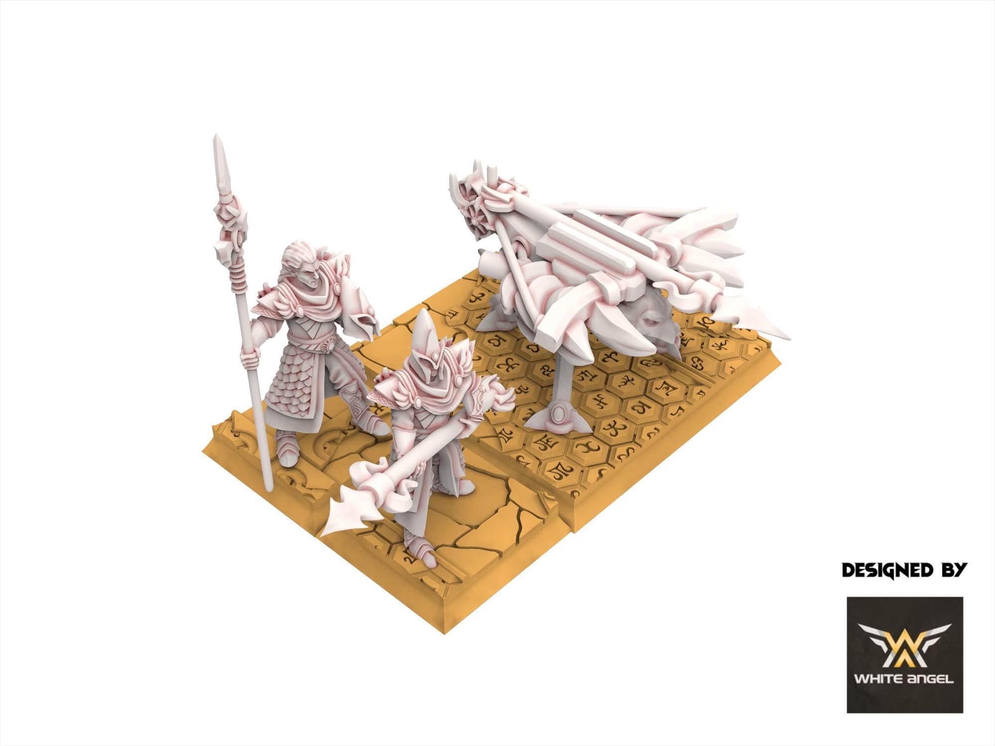 Hight Elves -Large Assault Crossbow, usable for 9th Age, Fantasy Battle, Oldhammer, King of war