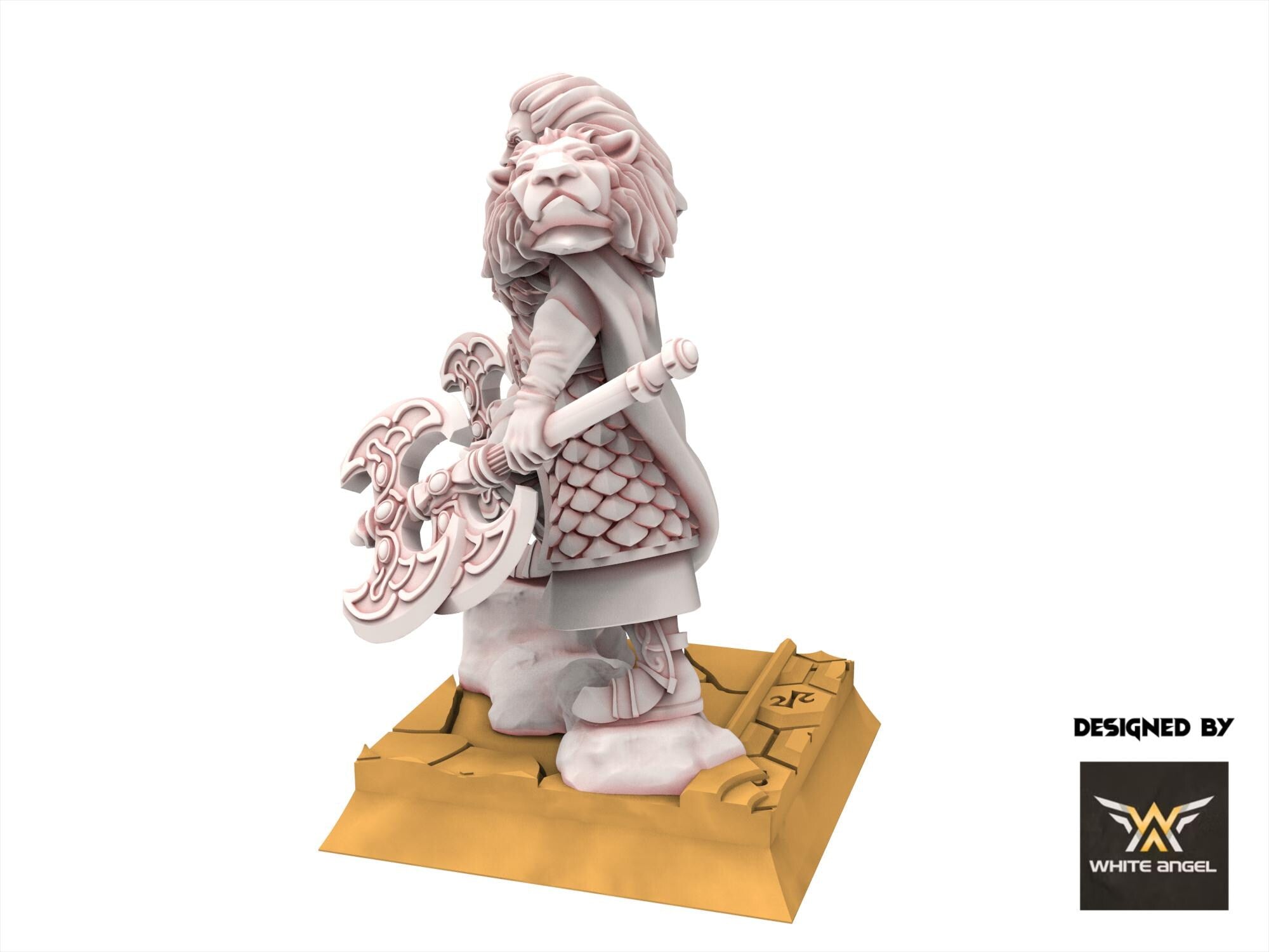 Hight Elves -Lion Commander, usable for 9th Age, Fantasy Battle, Oldhammer, King of war