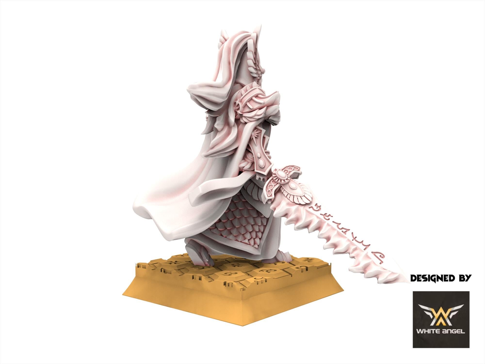 Hight Elves -Pheonix Commander, usable for 9th Age, Fantasy Battle, Oldhammer, King of war