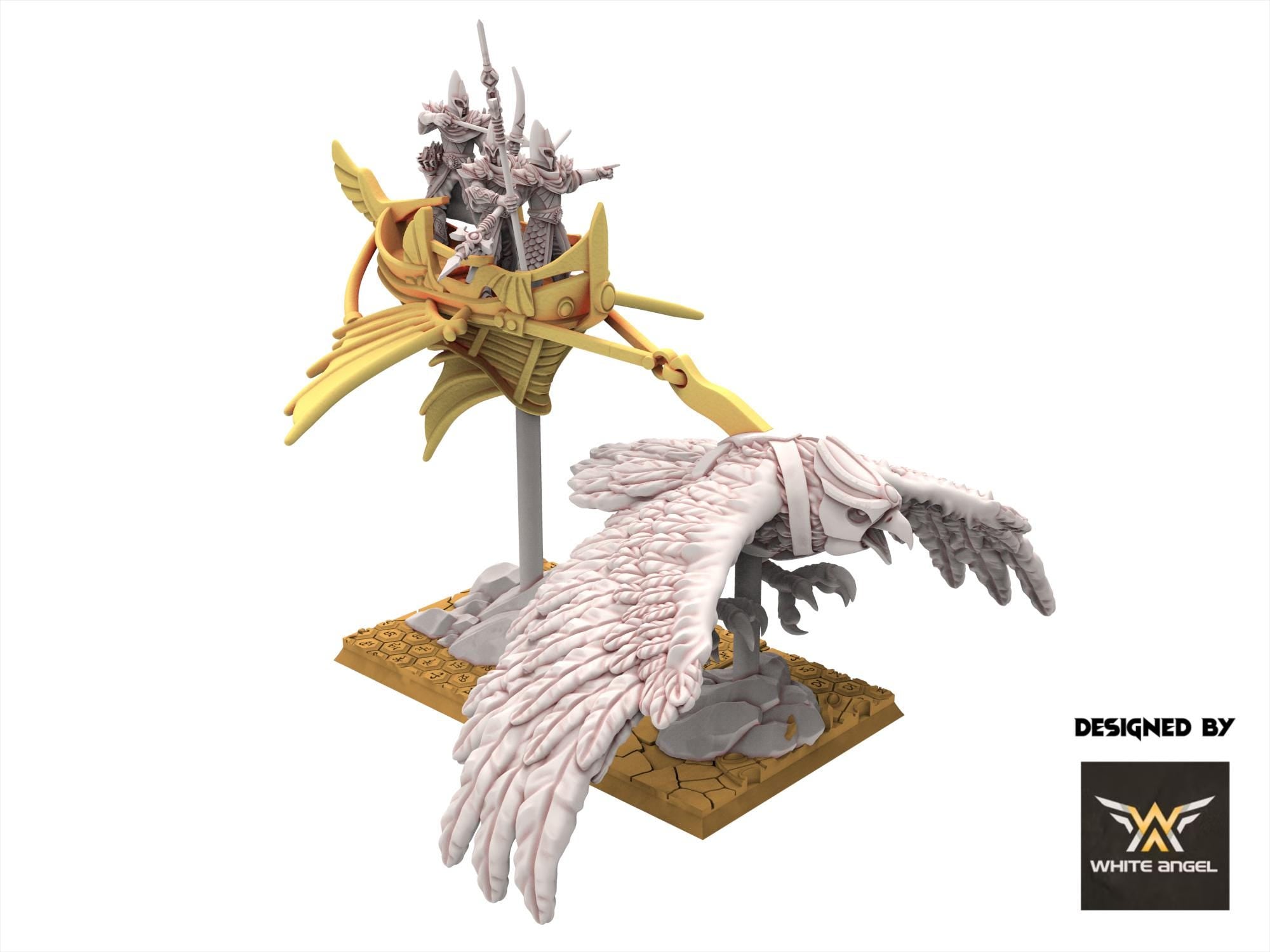 Hight Elves - Sky Guardian of Light, usable for 9th Age, Fantasy Battle, Oldhammer, King of war