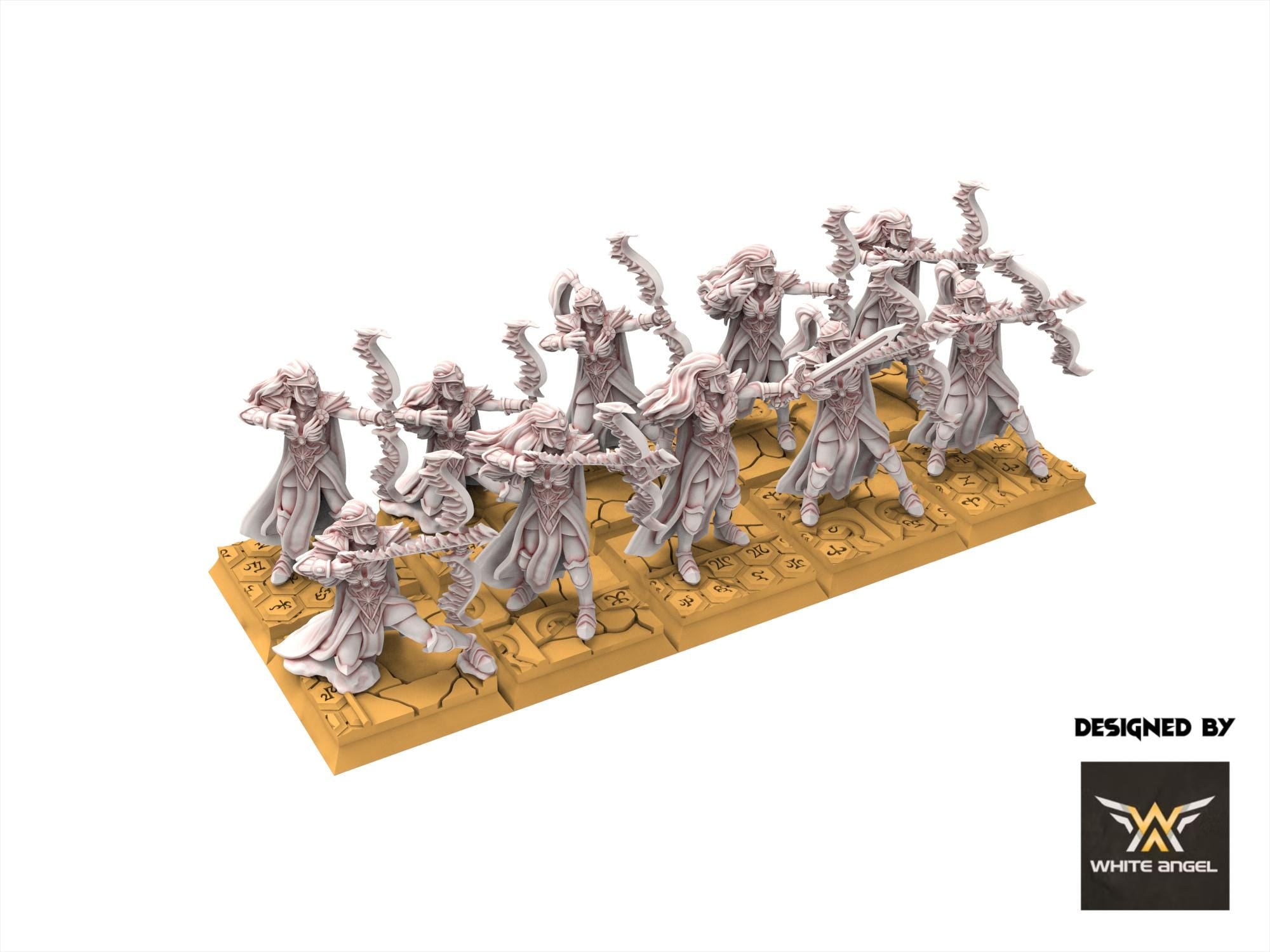 Hight Elves -Sister of High Kingdom, usable for 9th Age, Fantasy Battle, Oldhammer, King of war