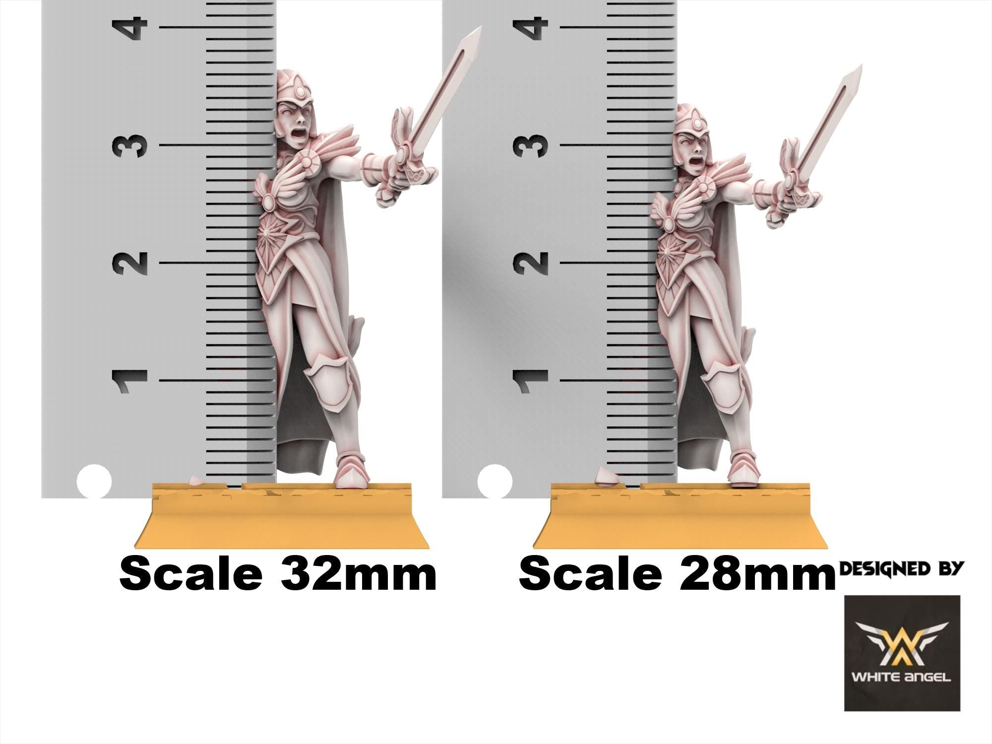 Hight Elves -Sister of High Kingdom, usable for 9th Age, Fantasy Battle, Oldhammer, King of war