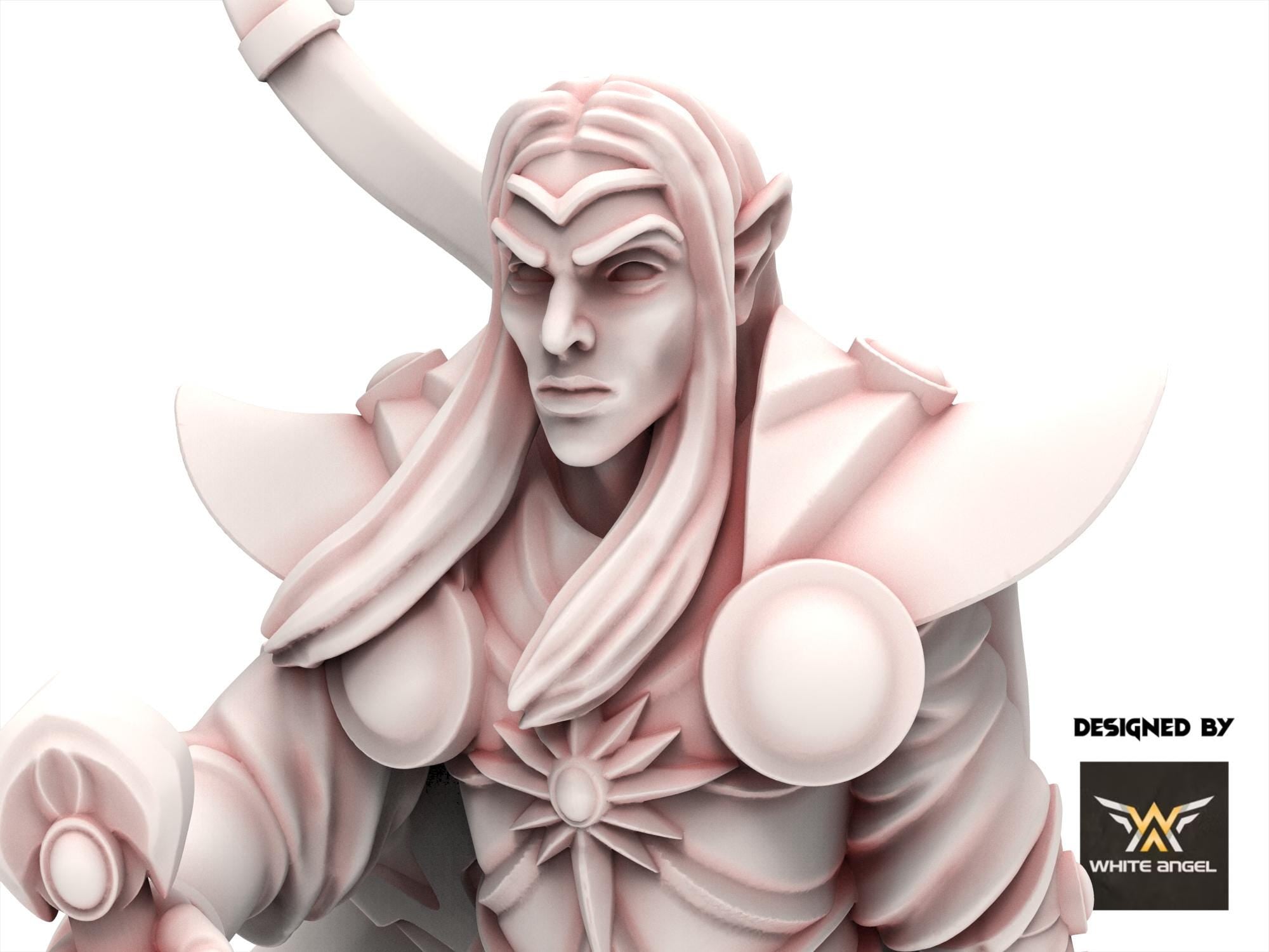 Hight Elves -The exiled king, usable for 9th Age, Fantasy Battle, Oldhammer, King of war