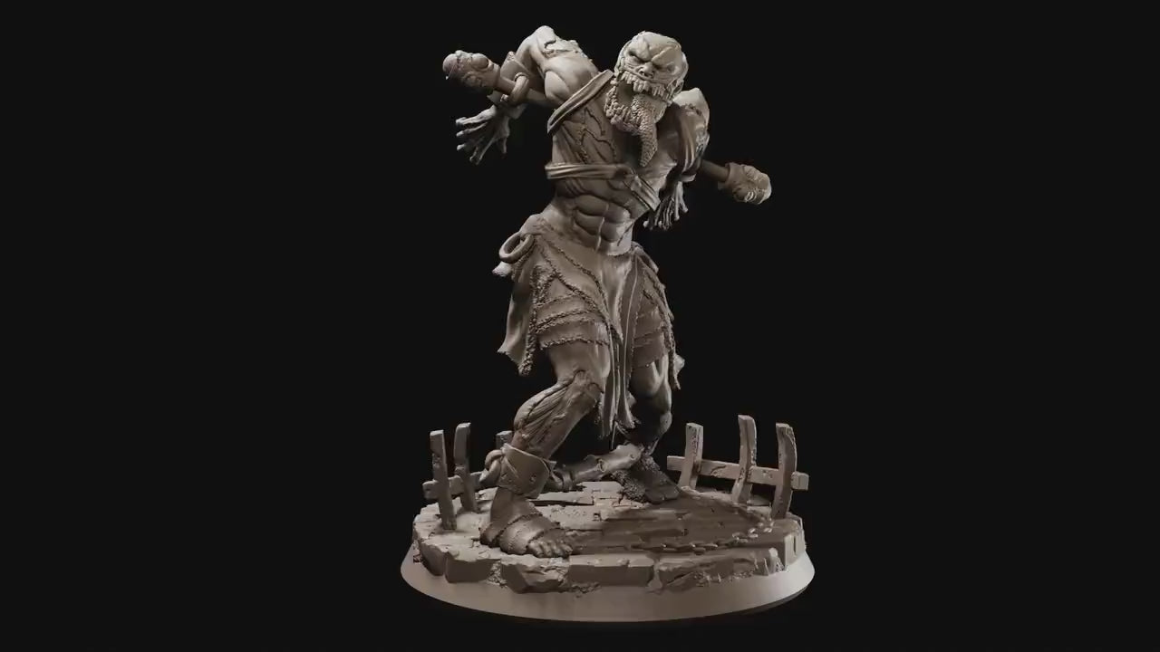 The Underground Experiment - Monster - Biter Pose 01, unleash horrors, Flesh of Gods, for Wargames, Dungeons & Dragons TTRPG