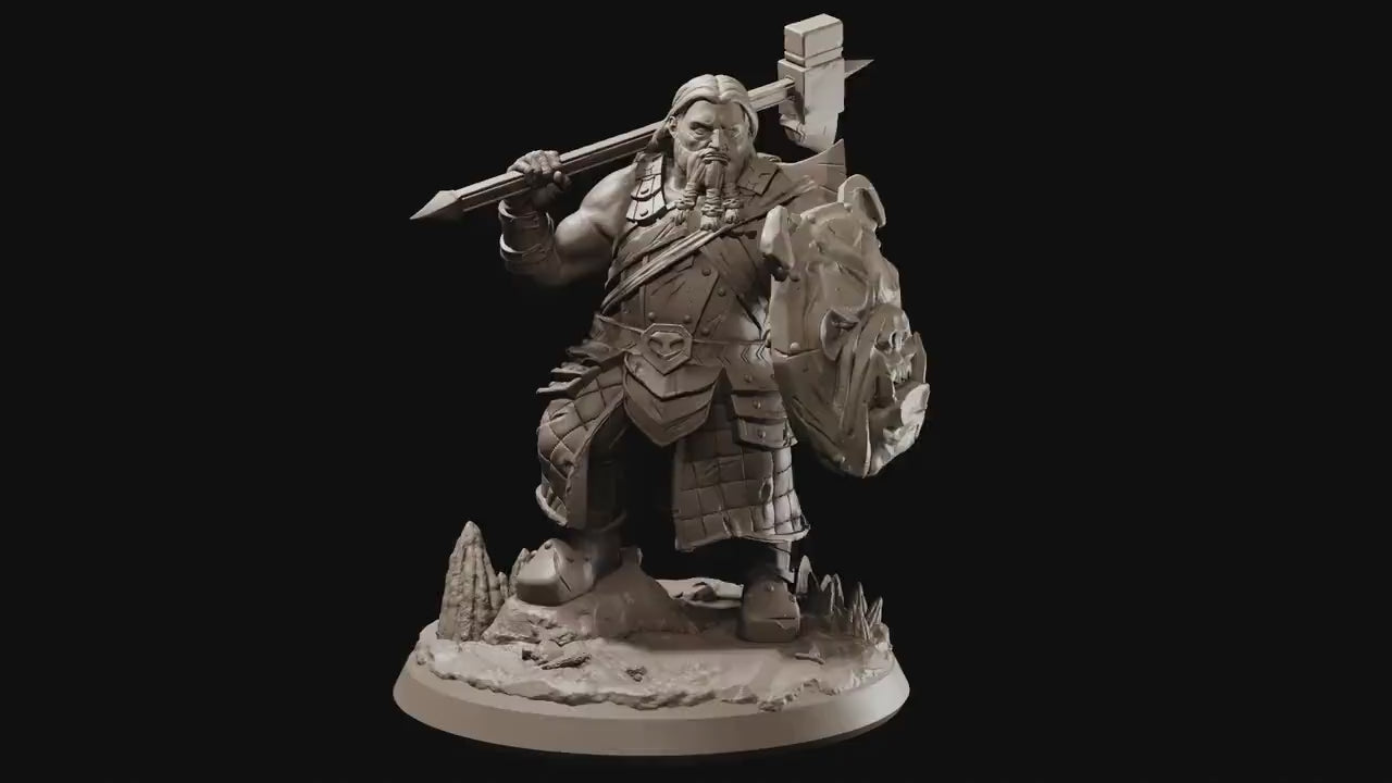 The Underground Experiment - Special - Zuka Dwarf, Flesh of Gods, for Wargames, Dungeons & Dragons TTRPG