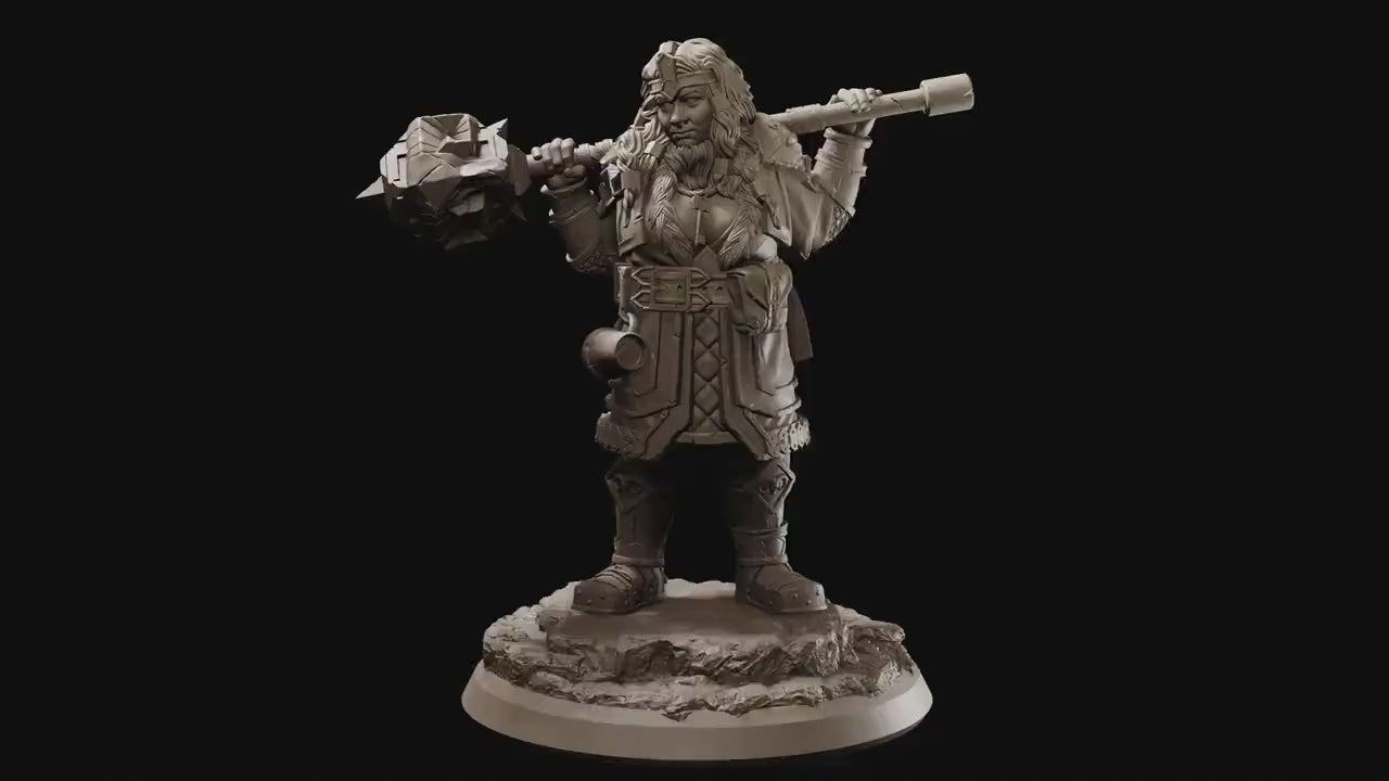 The Underground Experiment - Hero - Female Dwarf, unleash horrors, Flesh of Gods, for Wargames, Dungeons & Dragons TTRPG