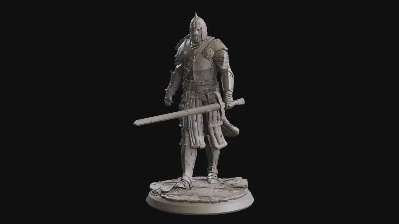 The scourges of war - NPC - Kraheger's Soldier 01 (25 mm) , glory and honor, Ennemy, Flesh of Gods, for Wargames, Dungeons & Dragons TTRPG