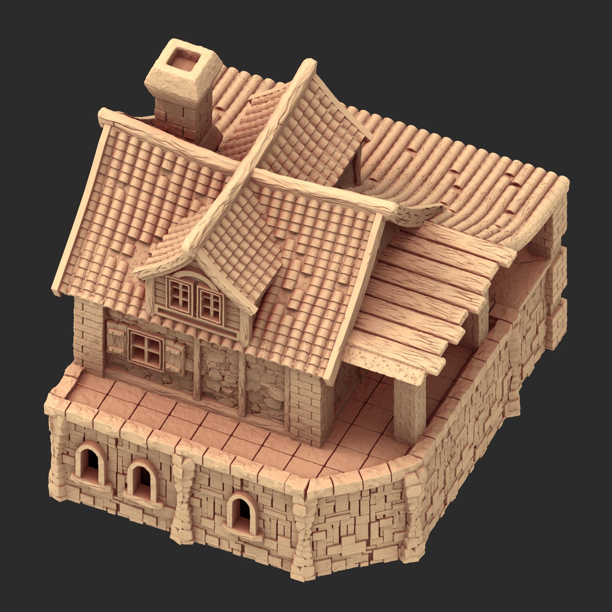 Medieval Architecture - Part 3 - x3 Buildings