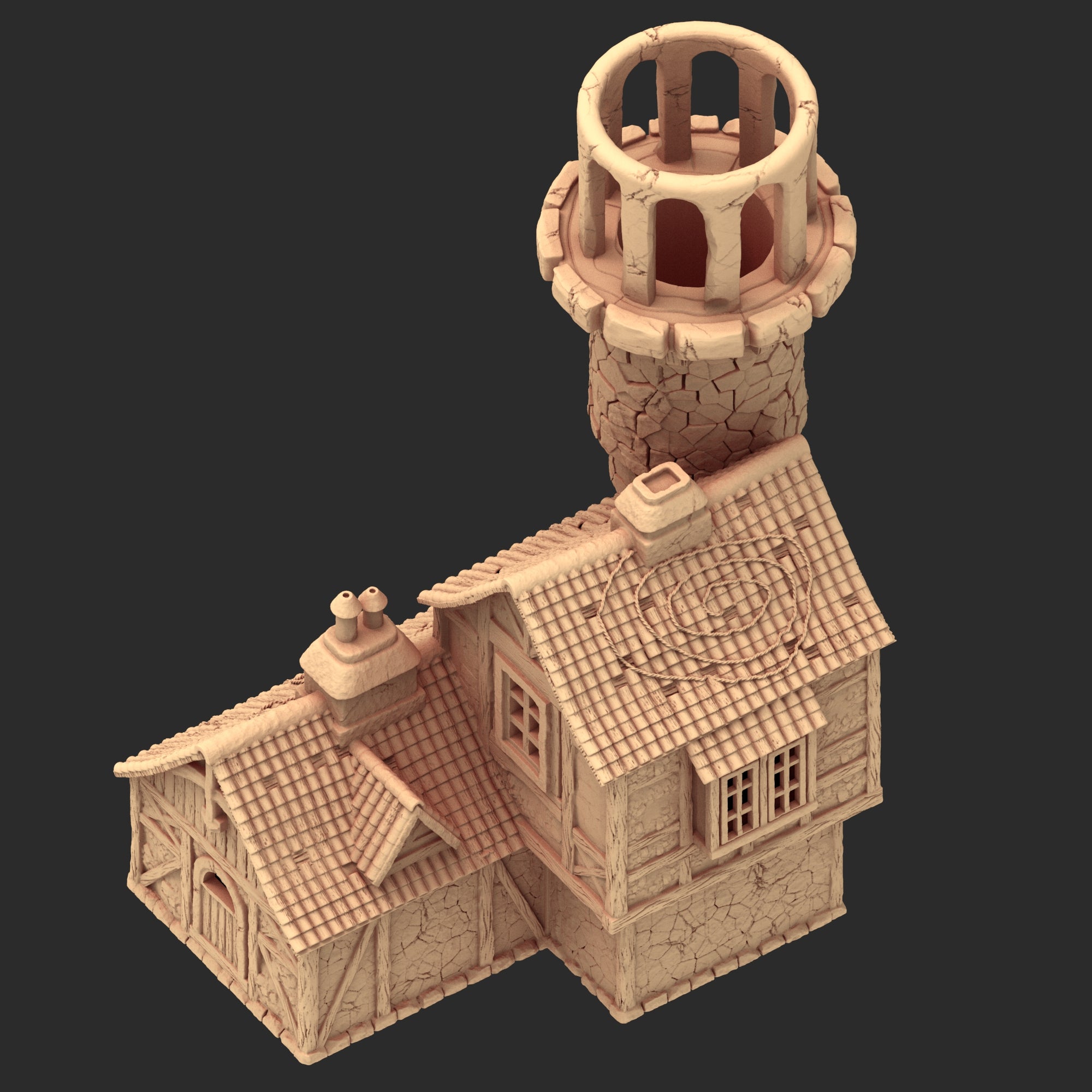 Medieval Architecture - Part 3 - x3 Buildings