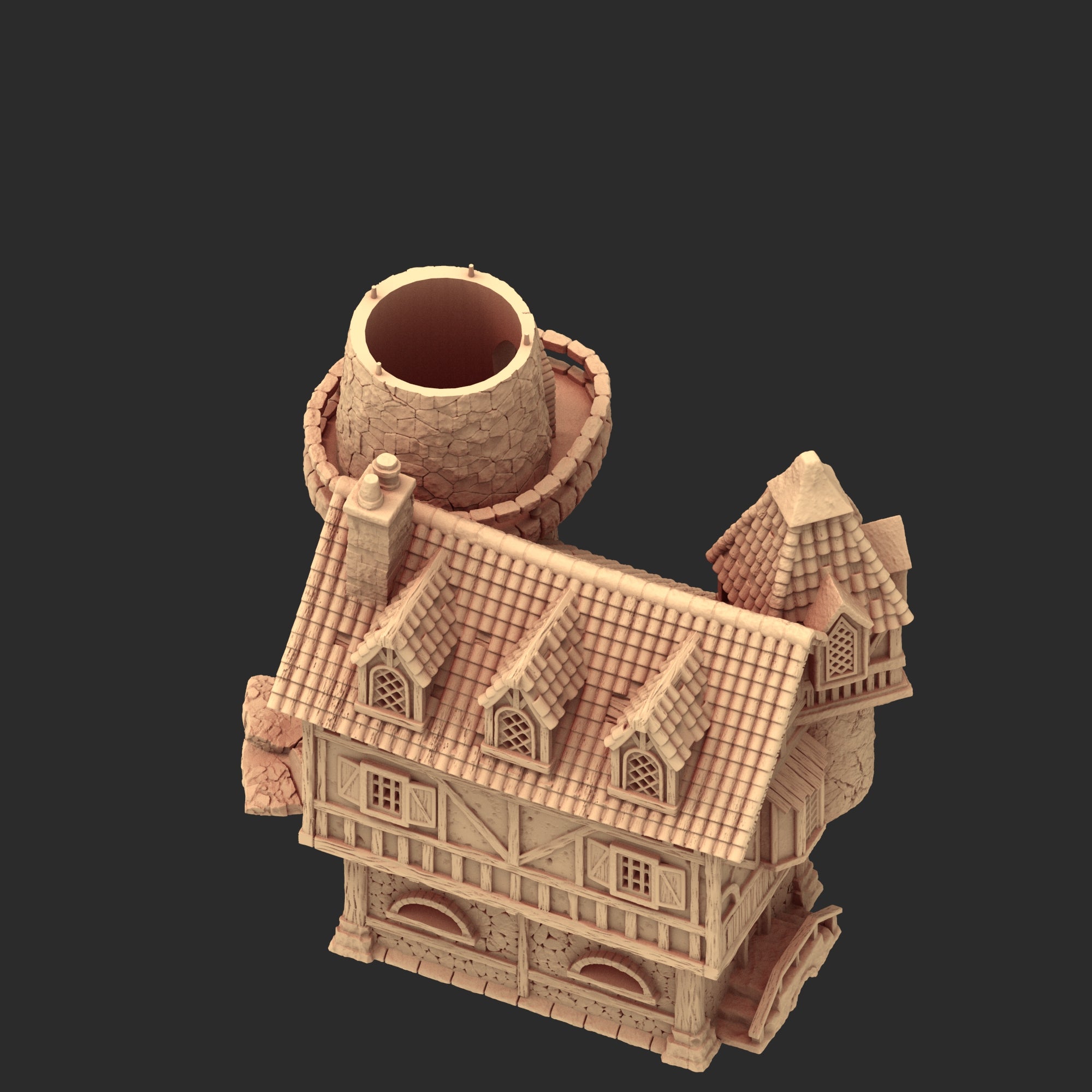 Medieval Architecture - Part 3 - x3 Buildings