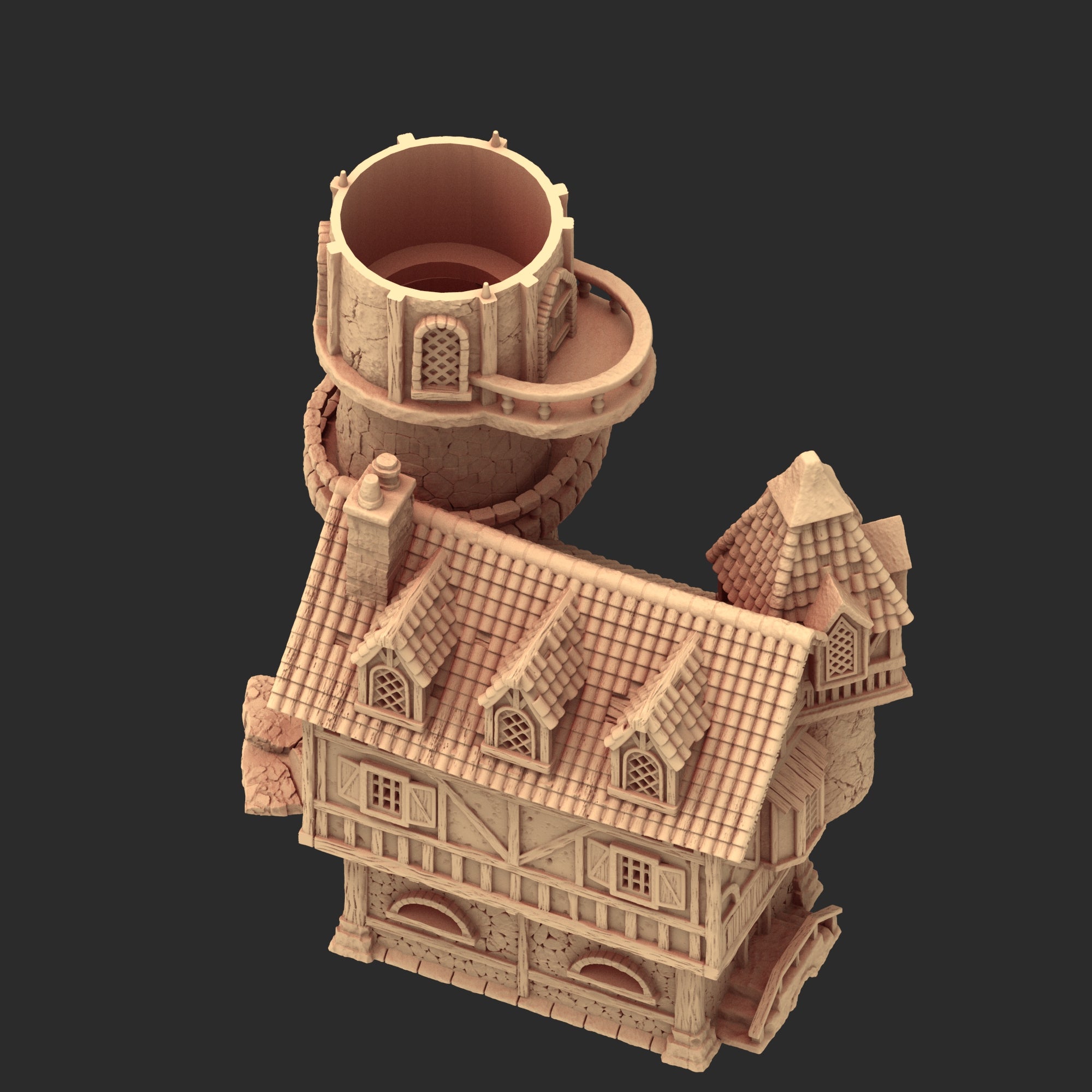 Medieval Architecture - Part 3 - x3 Buildings