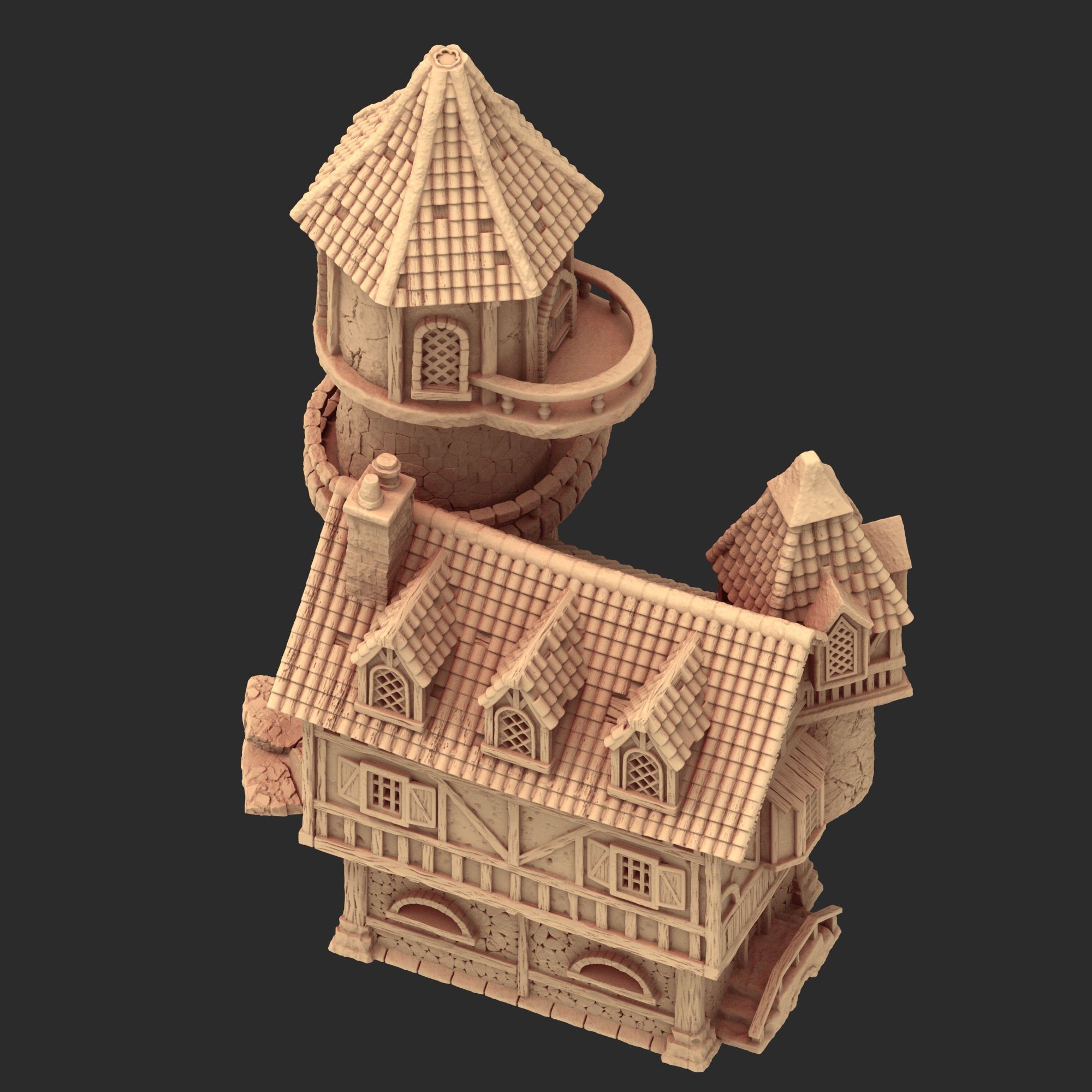 Medieval Architecture - Part 3 - x3 Buildings