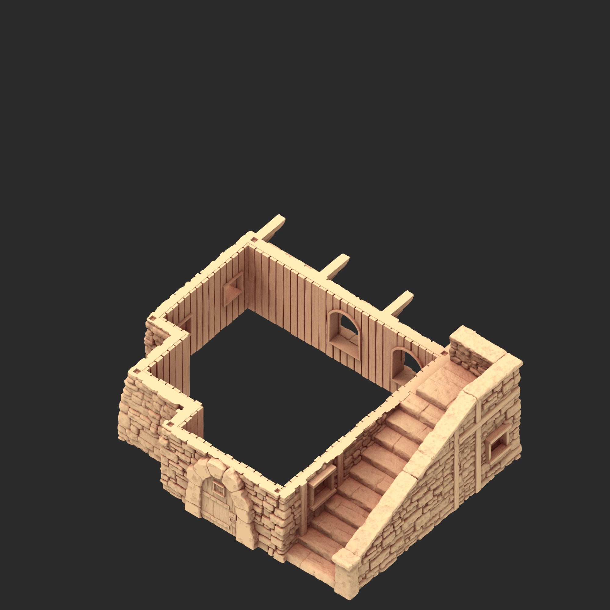 Medieval Architecture - Part 4 - x3 Buildings