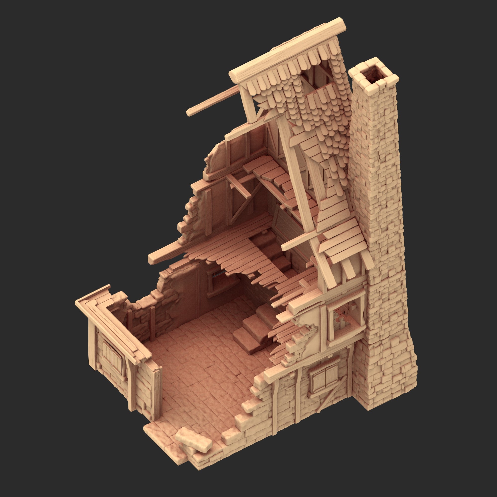 Medieval Architecture - Part 4 - x3 Buildings