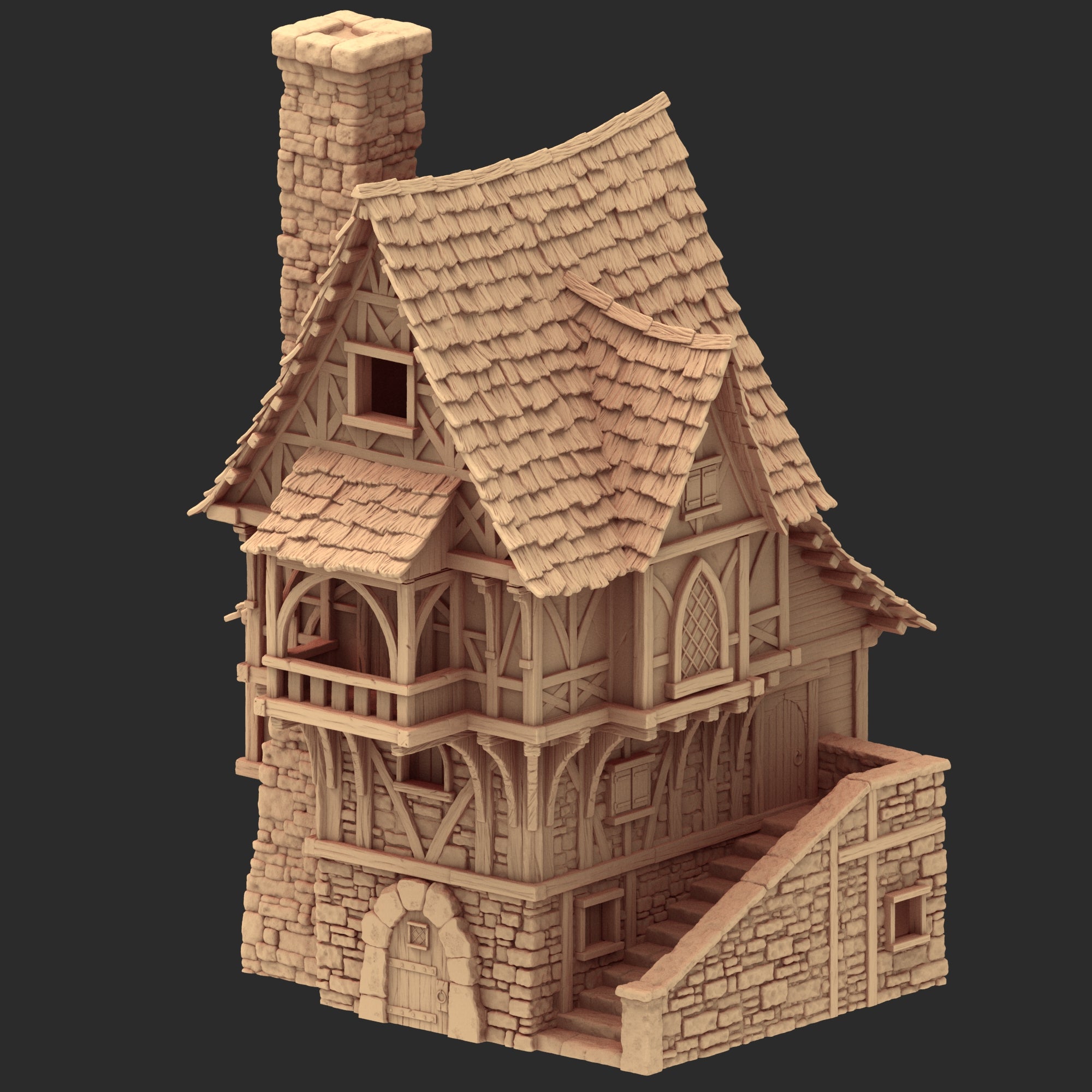 Medieval Architecture - Part 4 - x3 Buildings