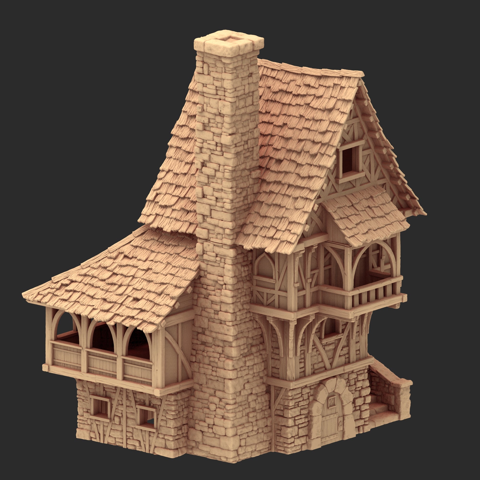Medieval Architecture - Part 4 - x3 Buildings
