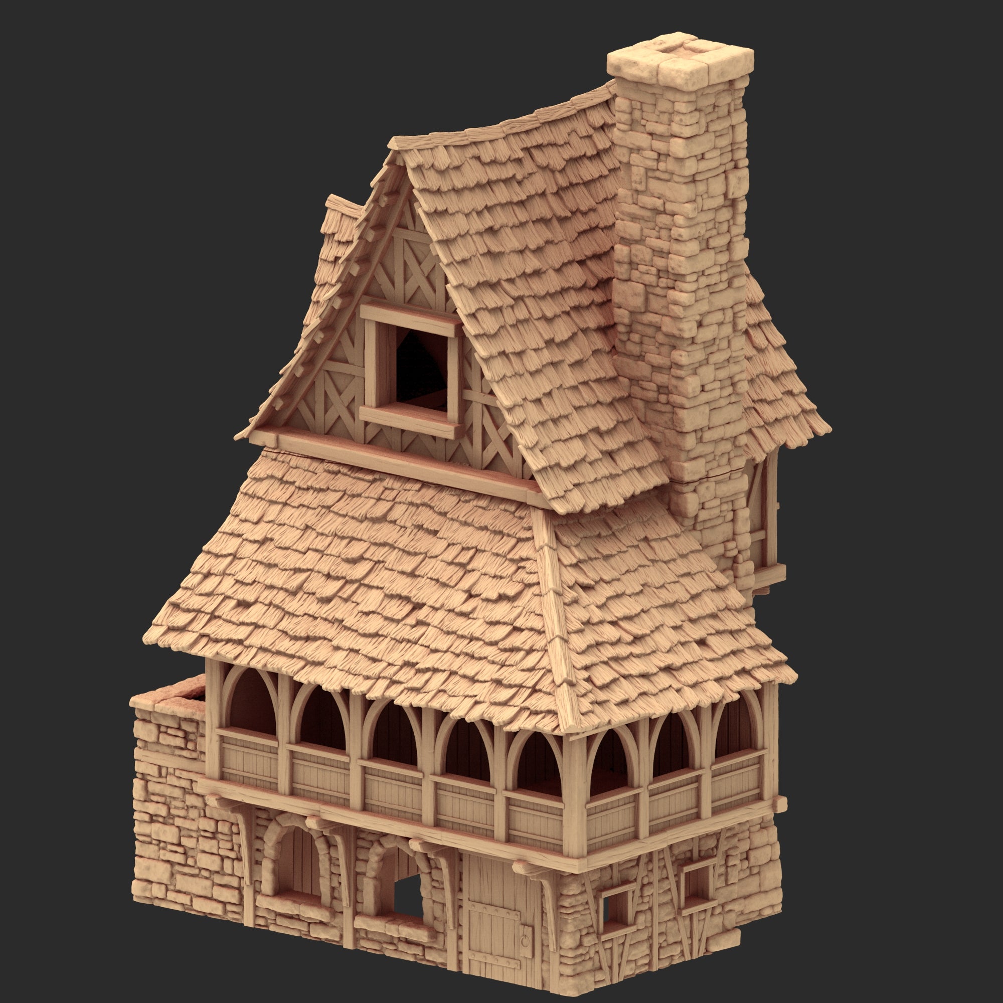 Medieval Architecture - Part 4 - x3 Buildings