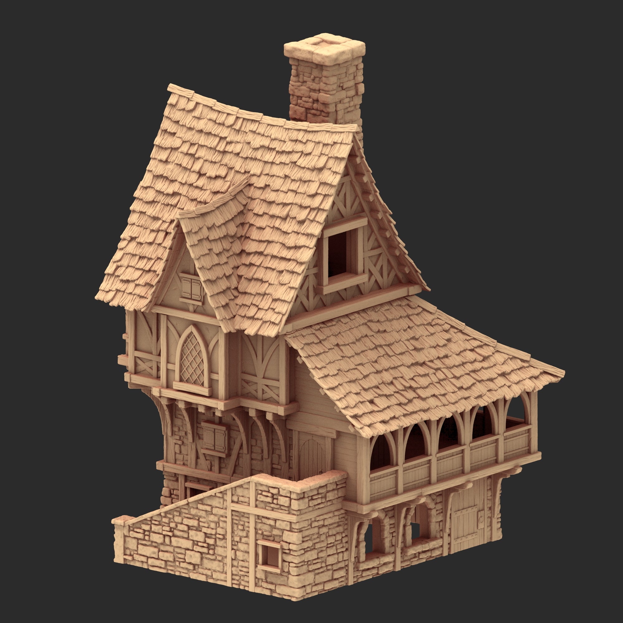 Medieval Architecture - Part 4 - x3 Buildings