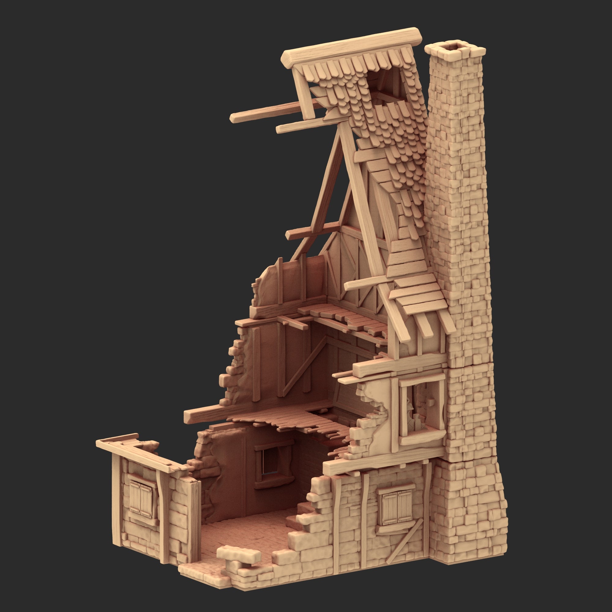 Medieval Architecture - Part 4 - x3 Buildings