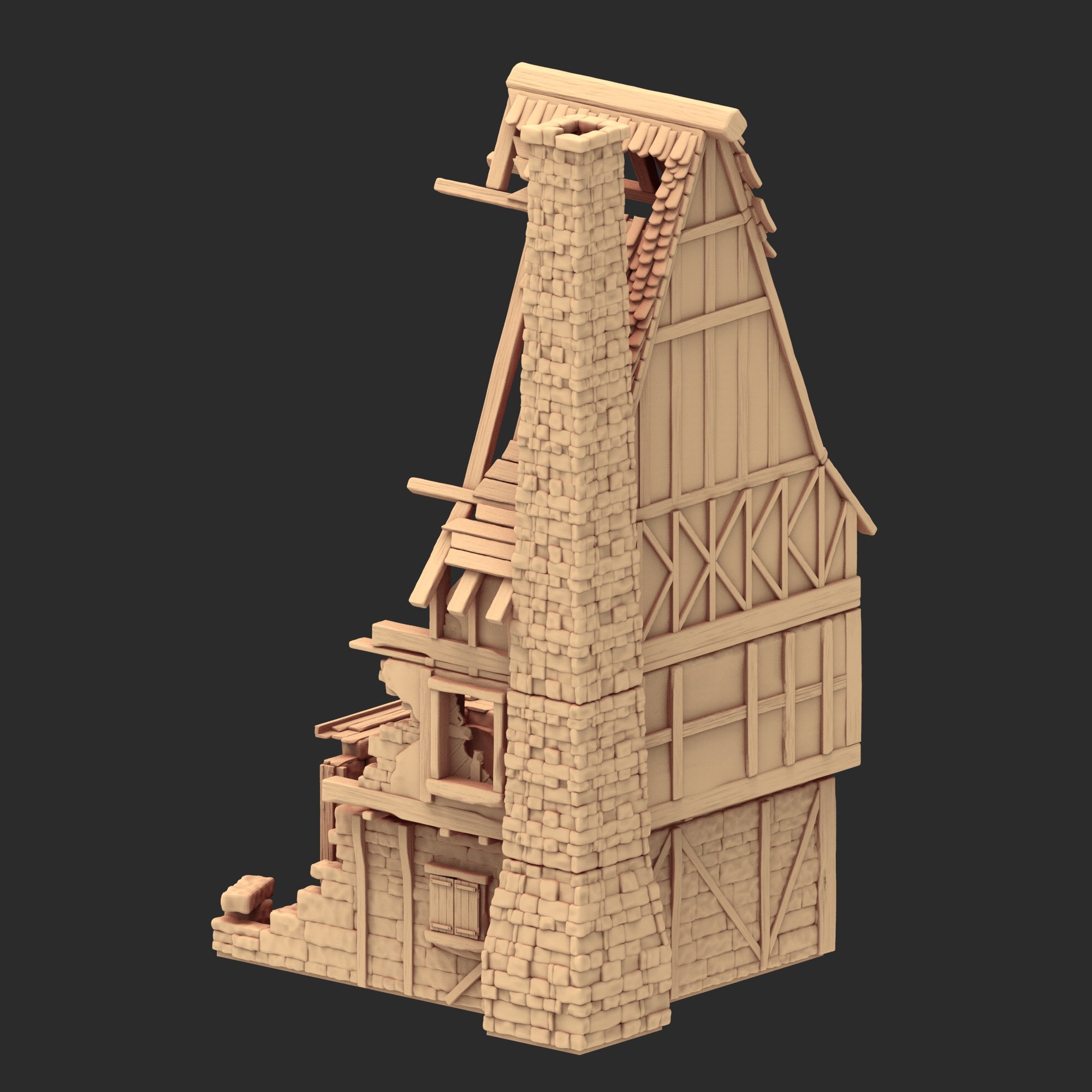 Medieval Architecture - Part 4 - x3 Buildings