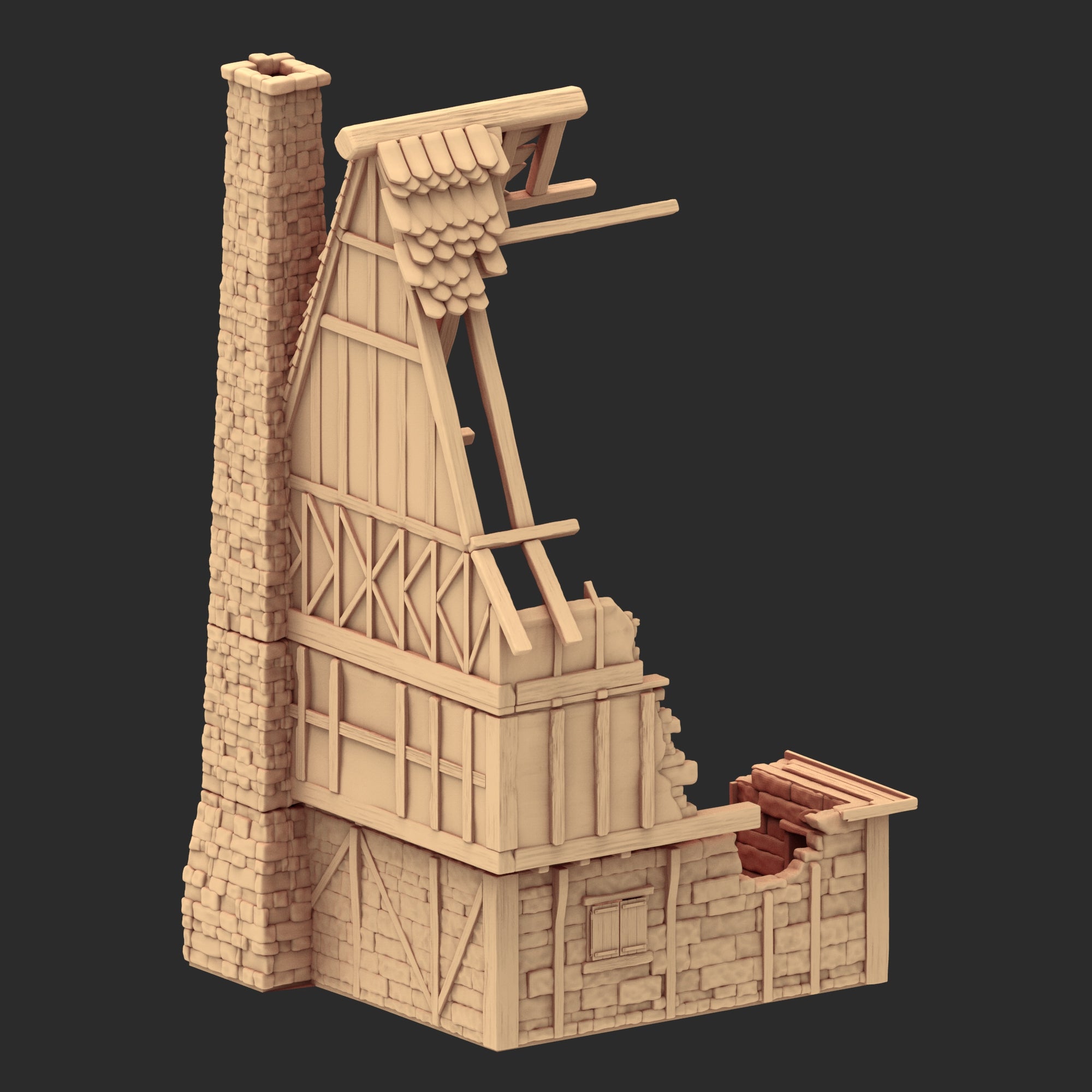 Medieval Architecture - Part 4 - x3 Buildings