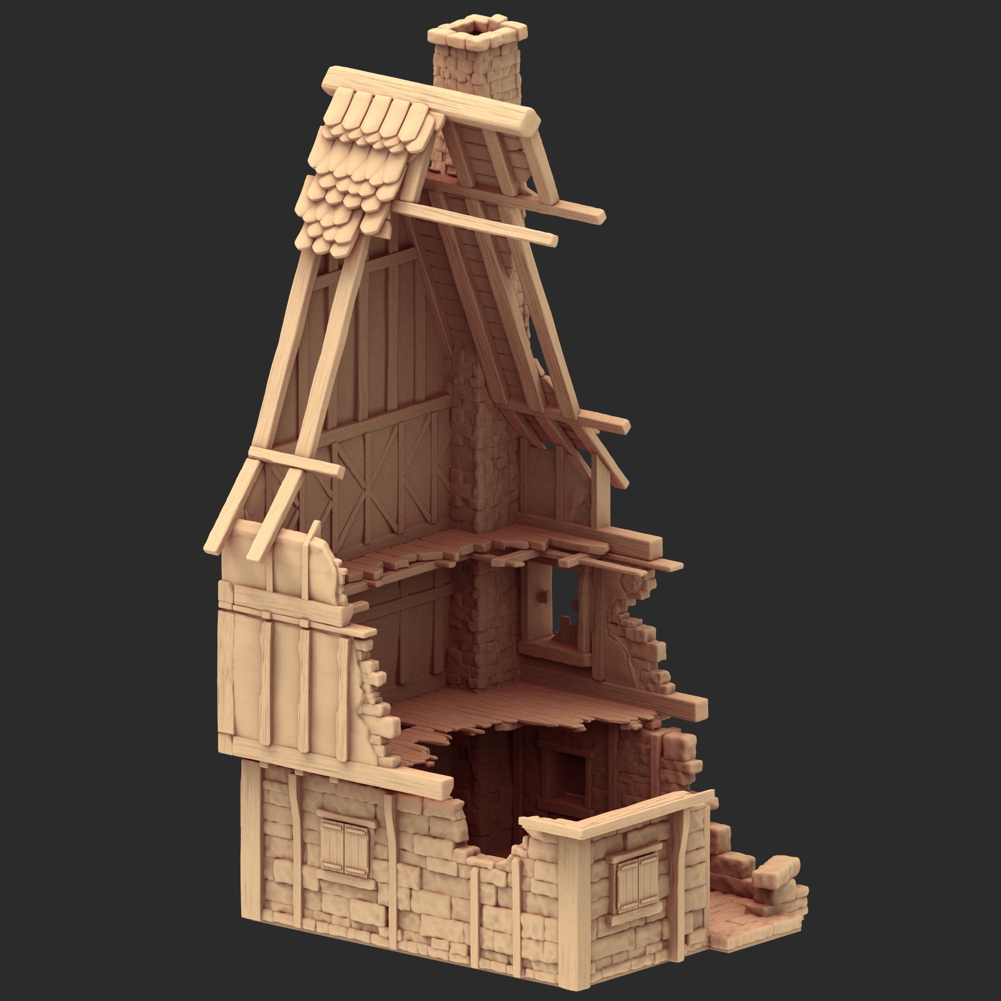 Medieval Architecture - Part 4 - x3 Buildings