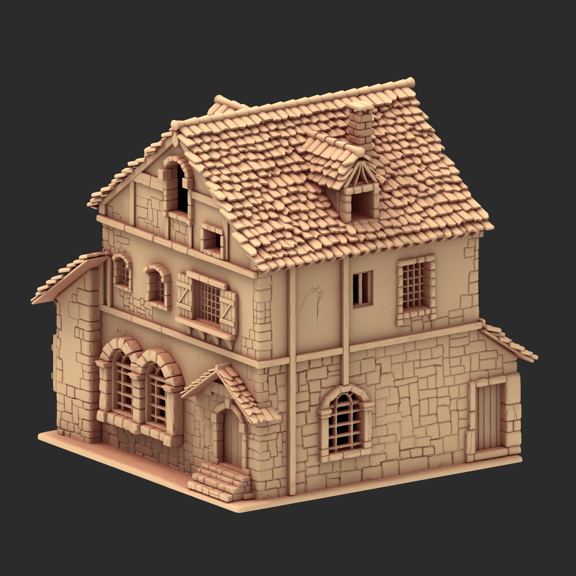 Medieval Architecture - Part 5 - x3 Buildings