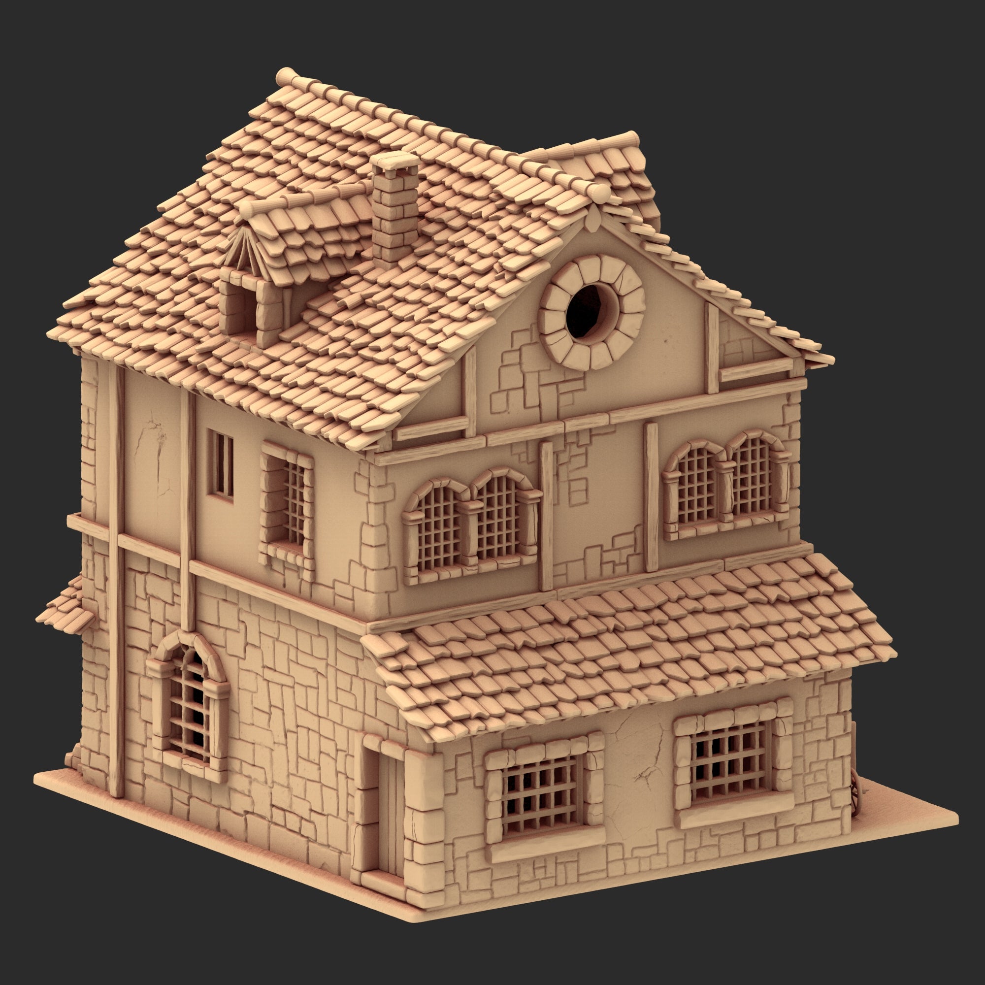 Medieval Architecture - Part 5 - x3 Buildings