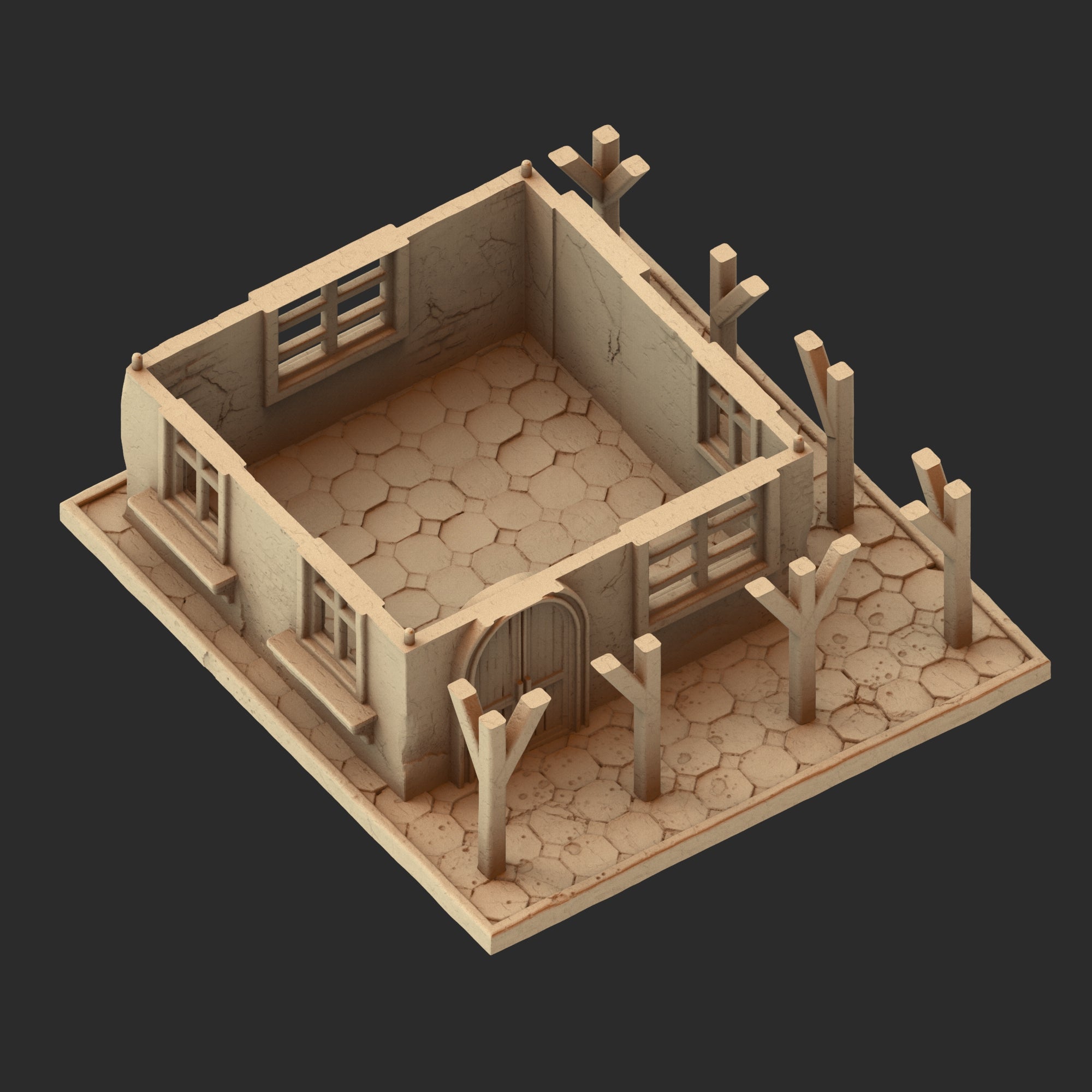 Provence Architecture Part 1 – 13 Printable STL Buildings (28mm Scale)