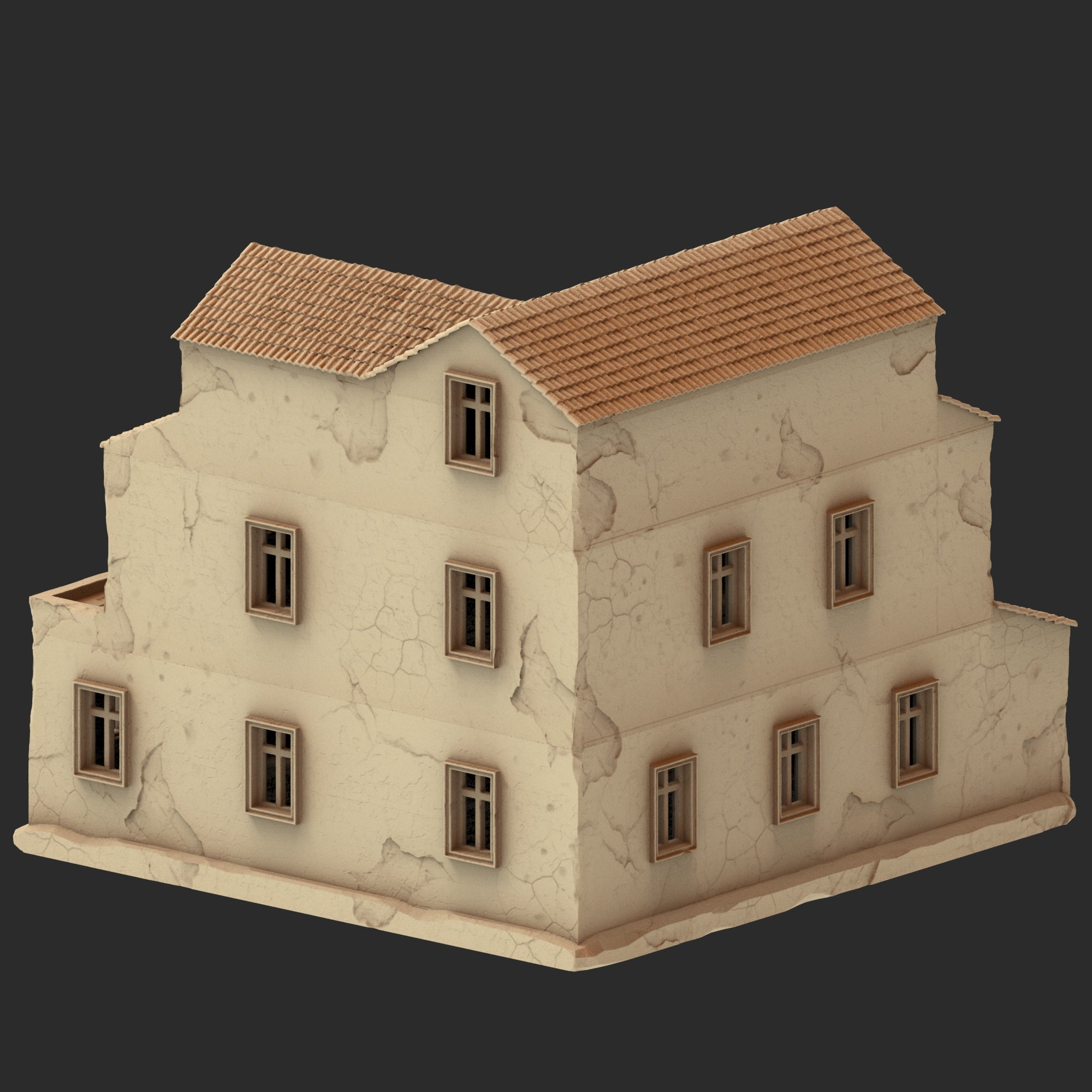 Provence Architecture Part 1 – 13 Printable STL Buildings (28mm Scale)