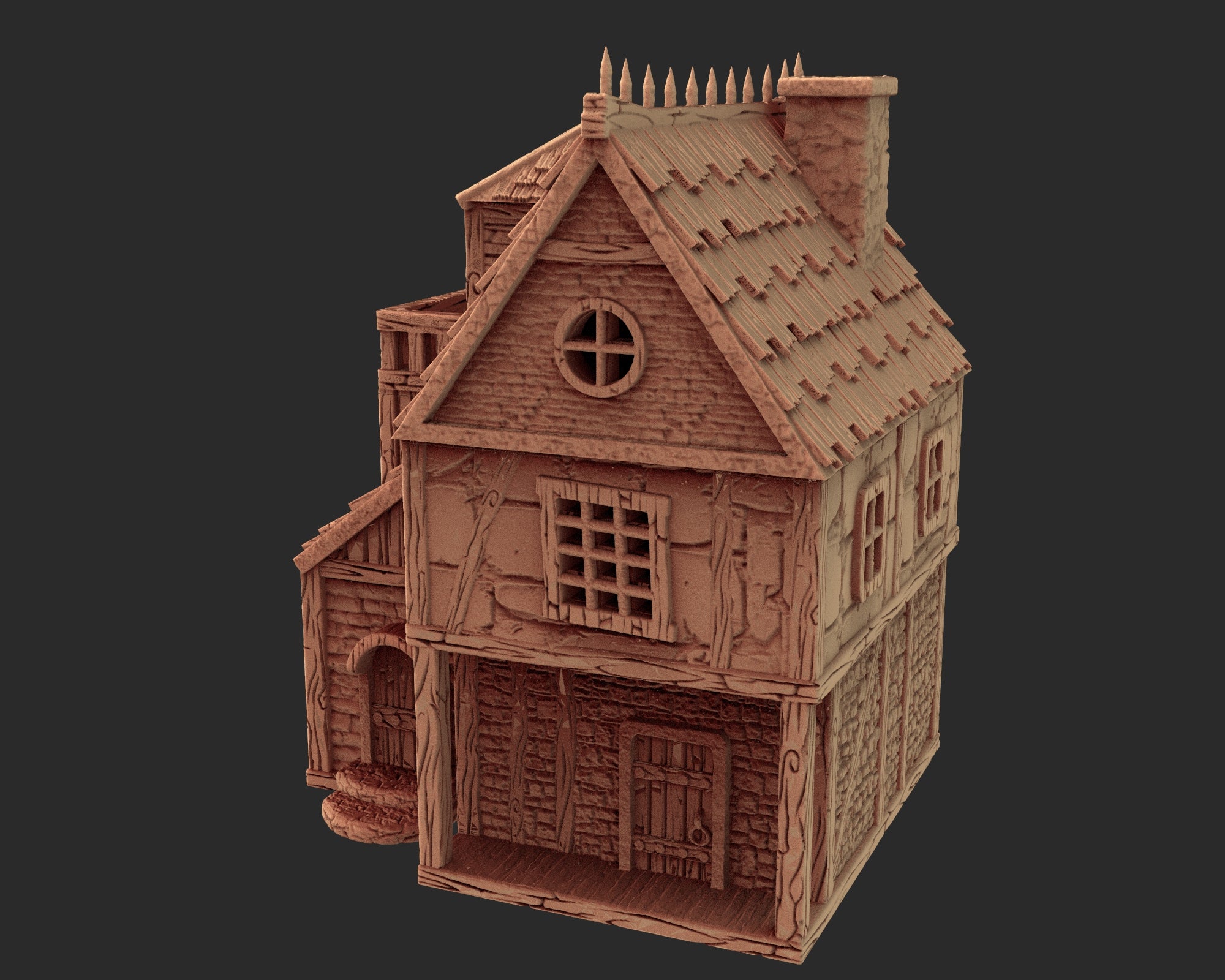 Middle Ages houses - x3 Buildings