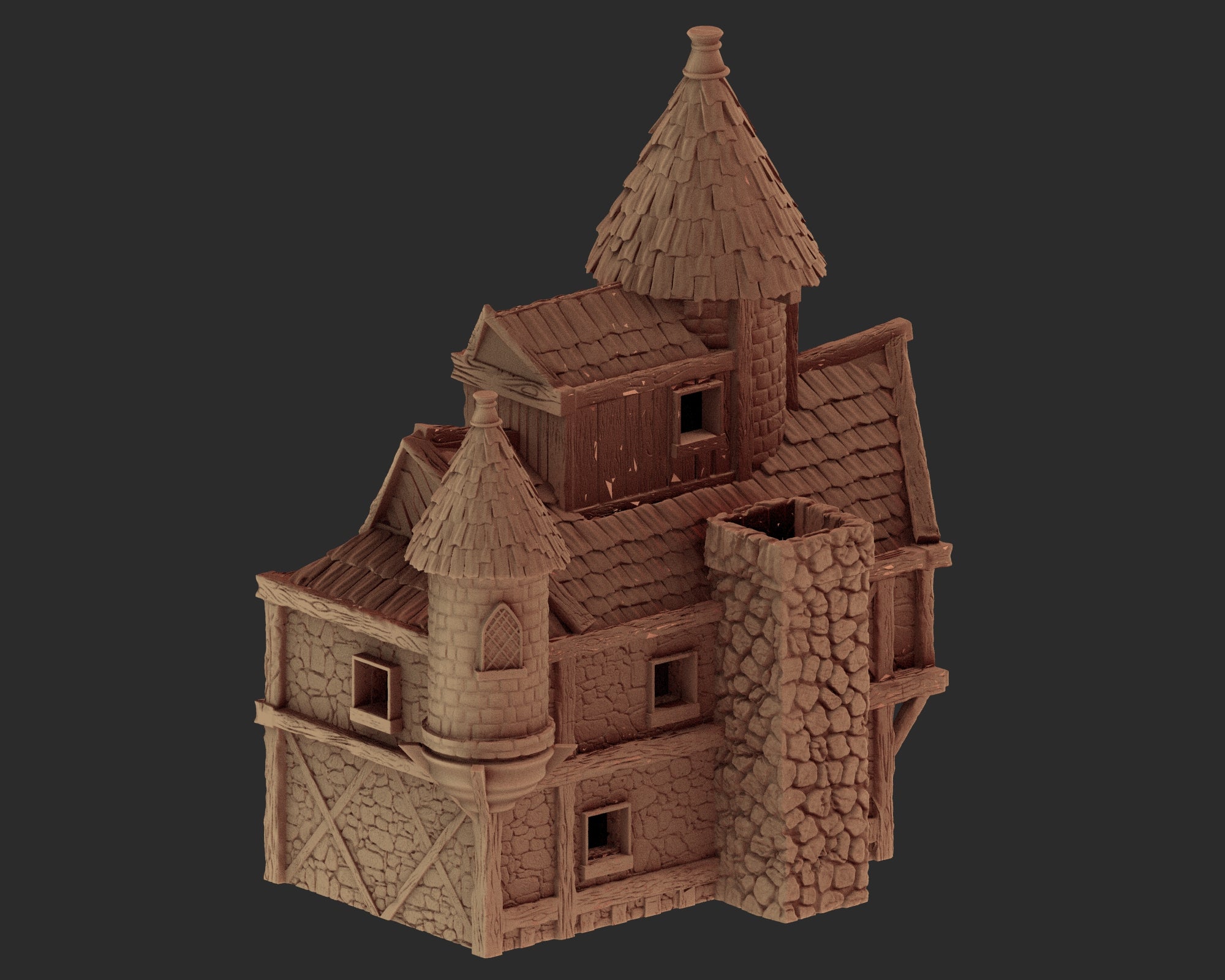 Medieval Cozy Corners - x3 Buildings