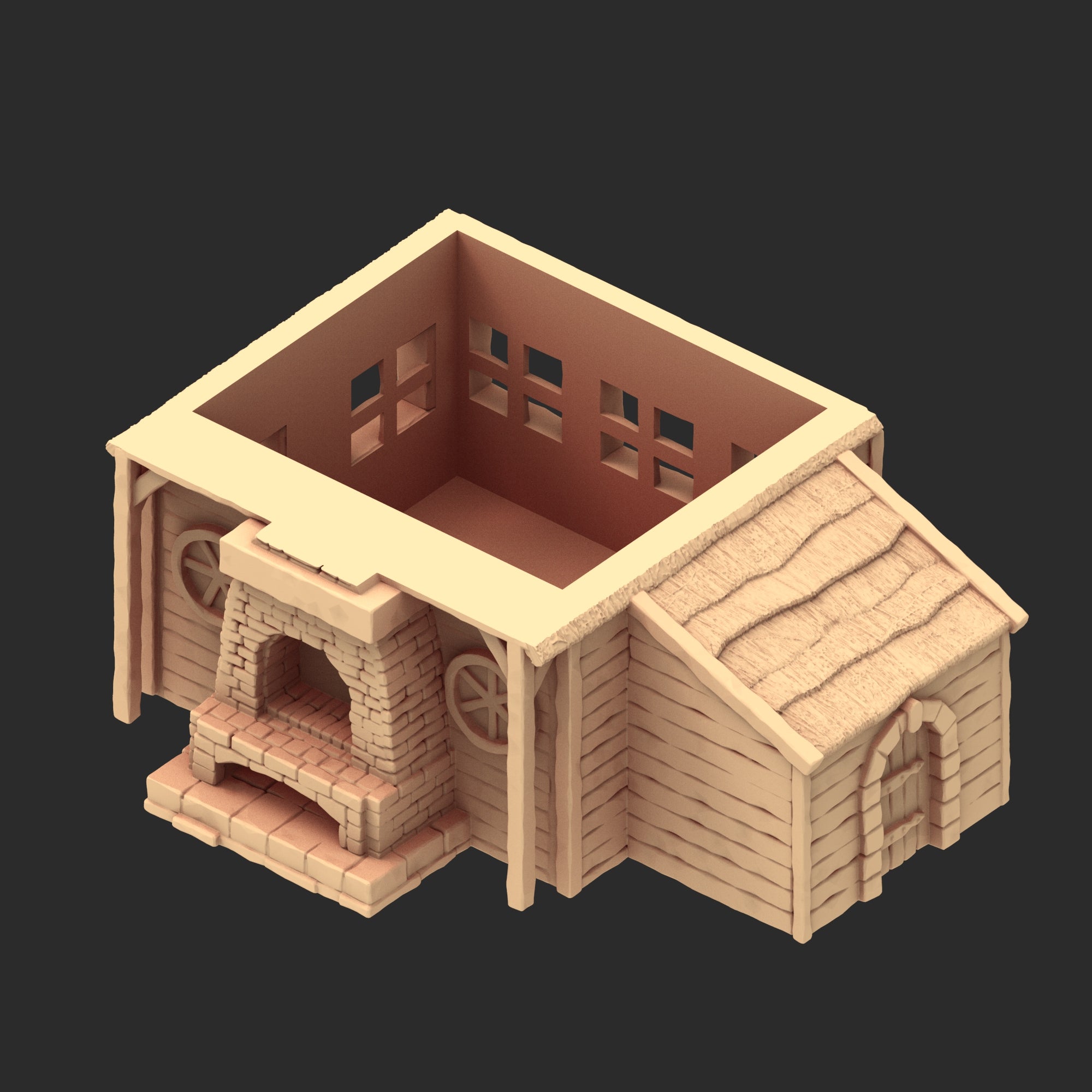 Medieval Village - x3 Buildings