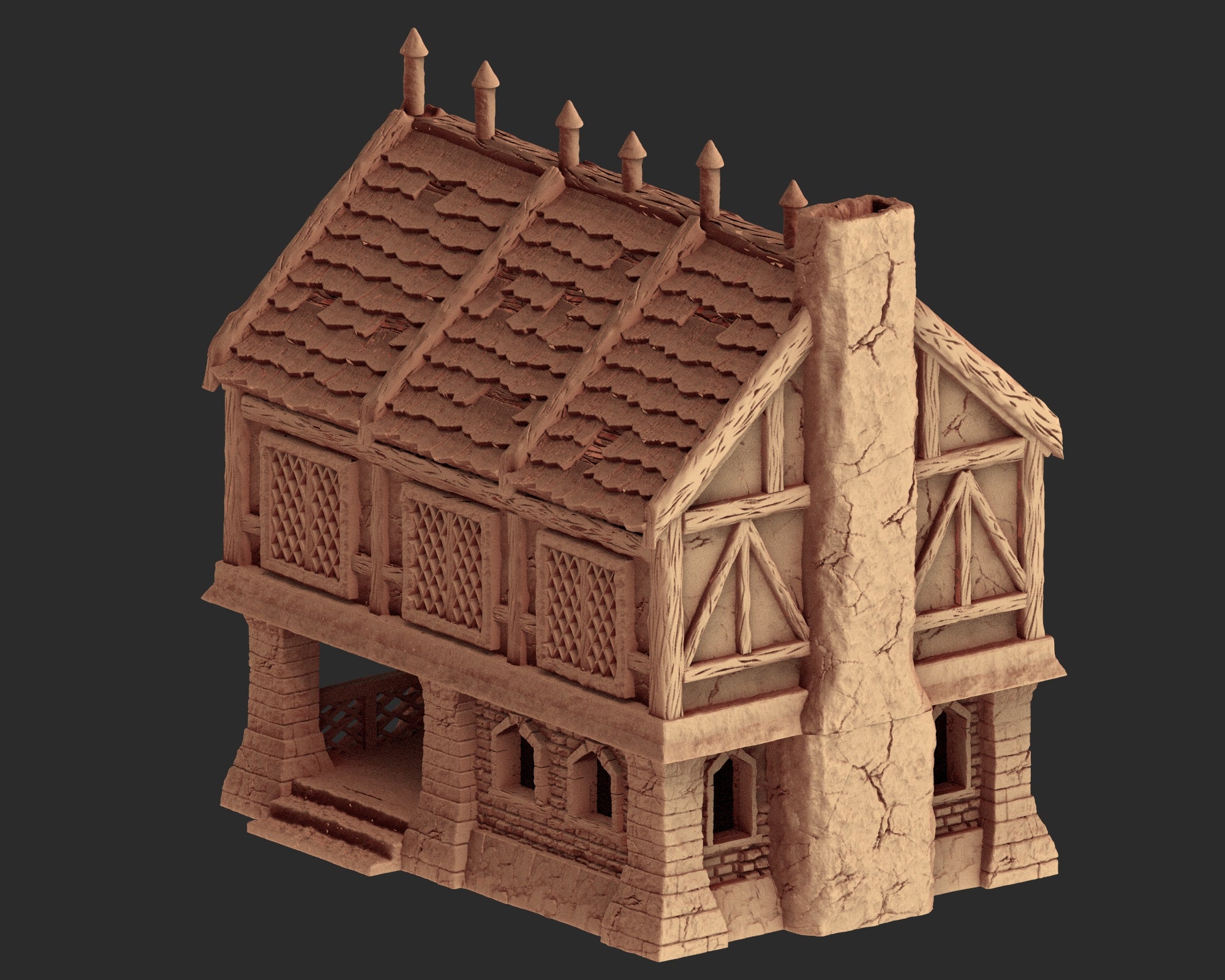 Medieval Cozy Corners - x3 Buildings