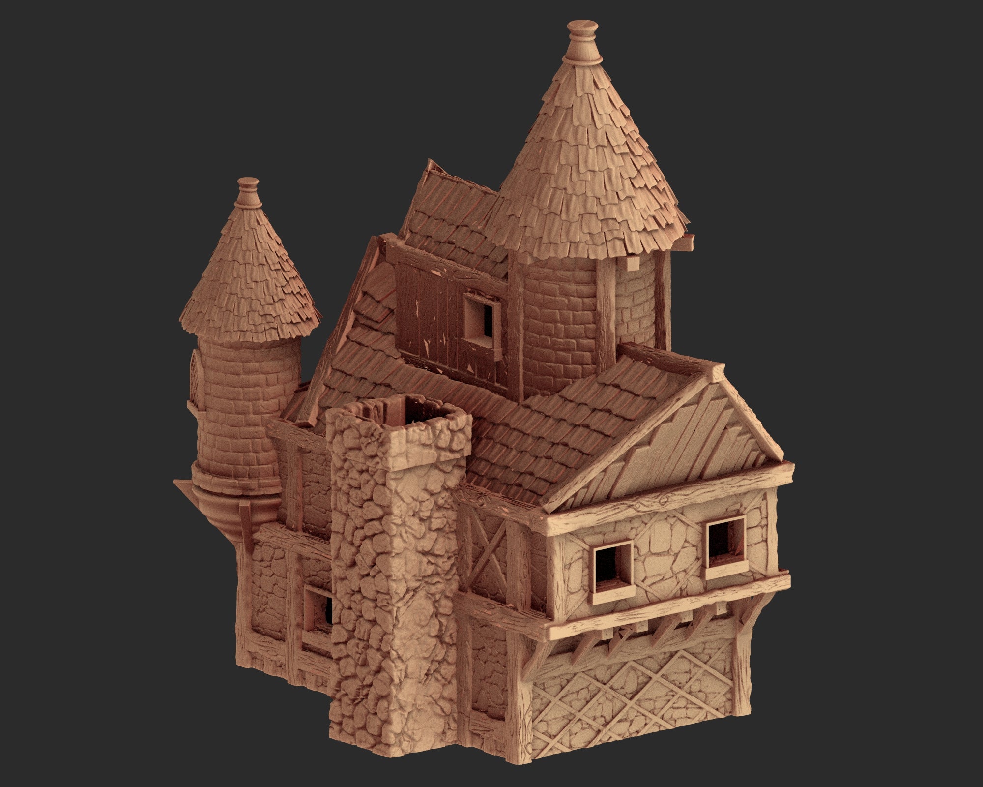 Medieval Cozy Corners - x3 Buildings