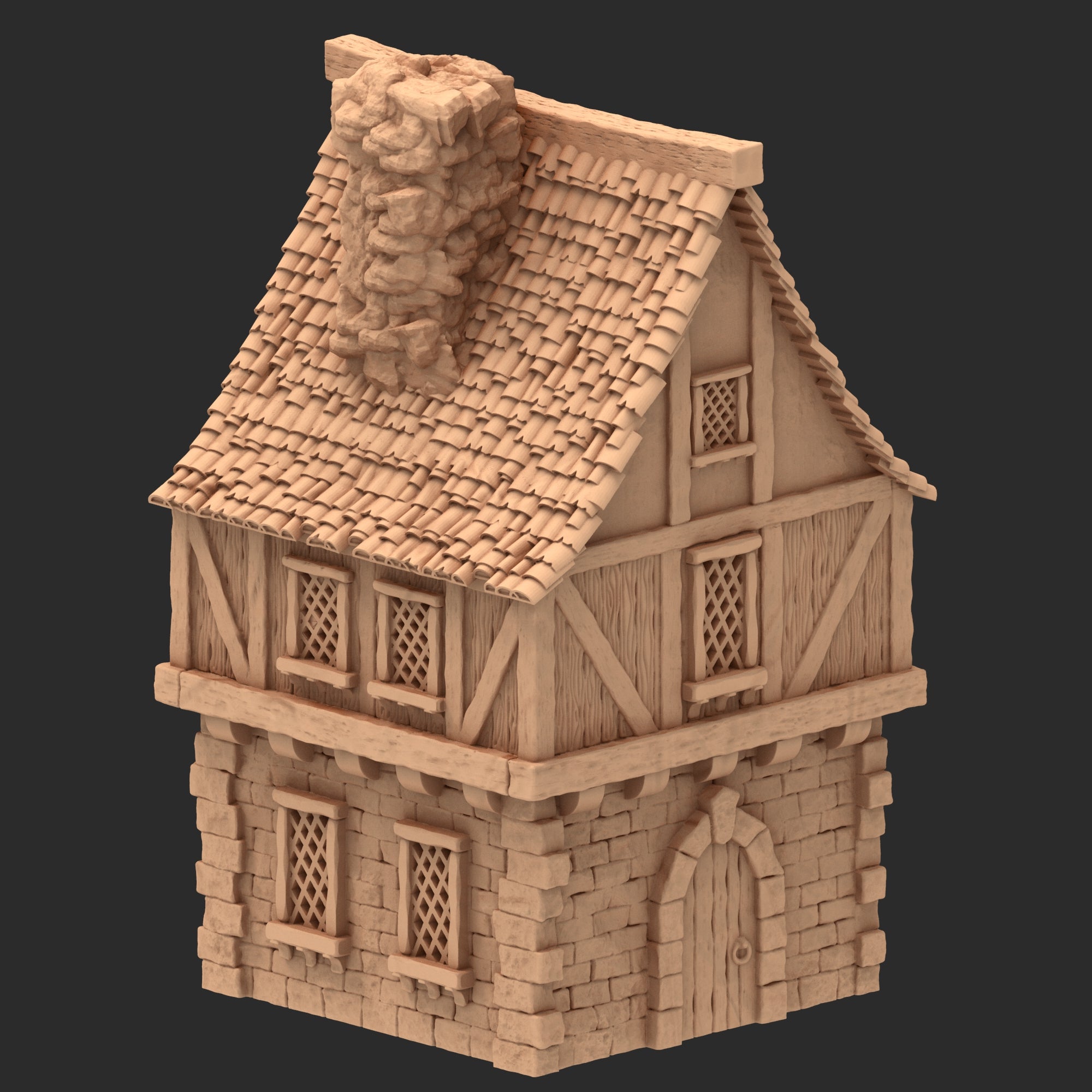 Medieval Town Architecture Part 2 - x9 Buildings