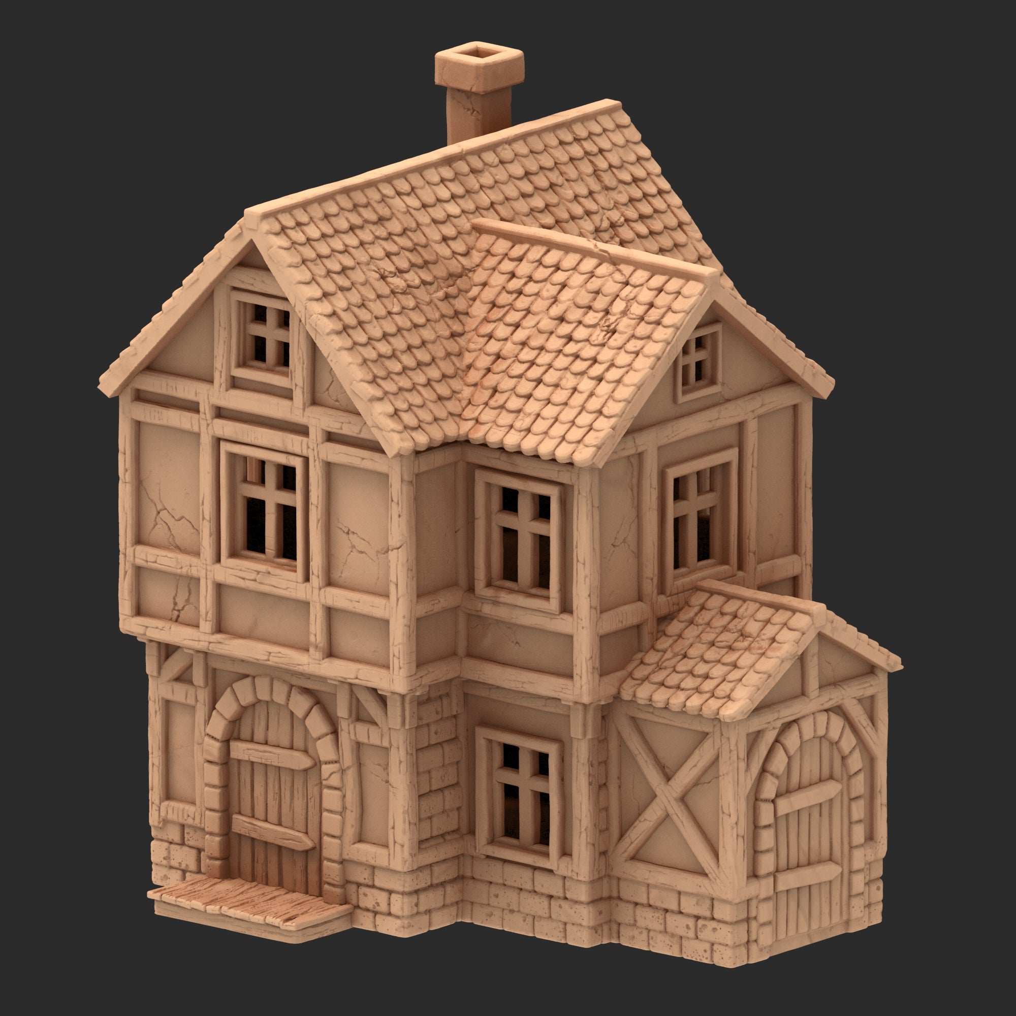 Medieval Town Architecture Part 2 - x9 Buildings