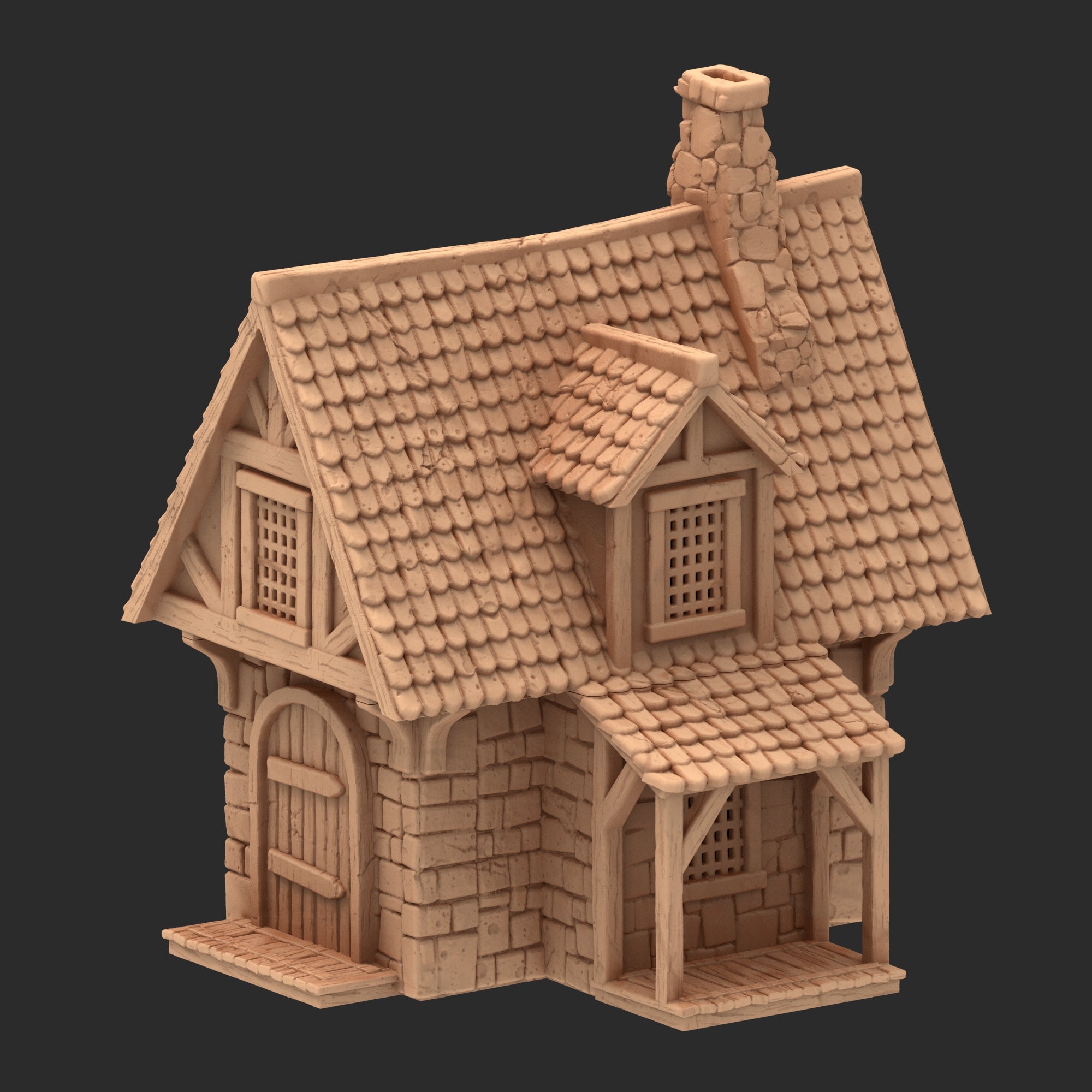 Medieval Town Architecture Part 2 - x9 Buildings