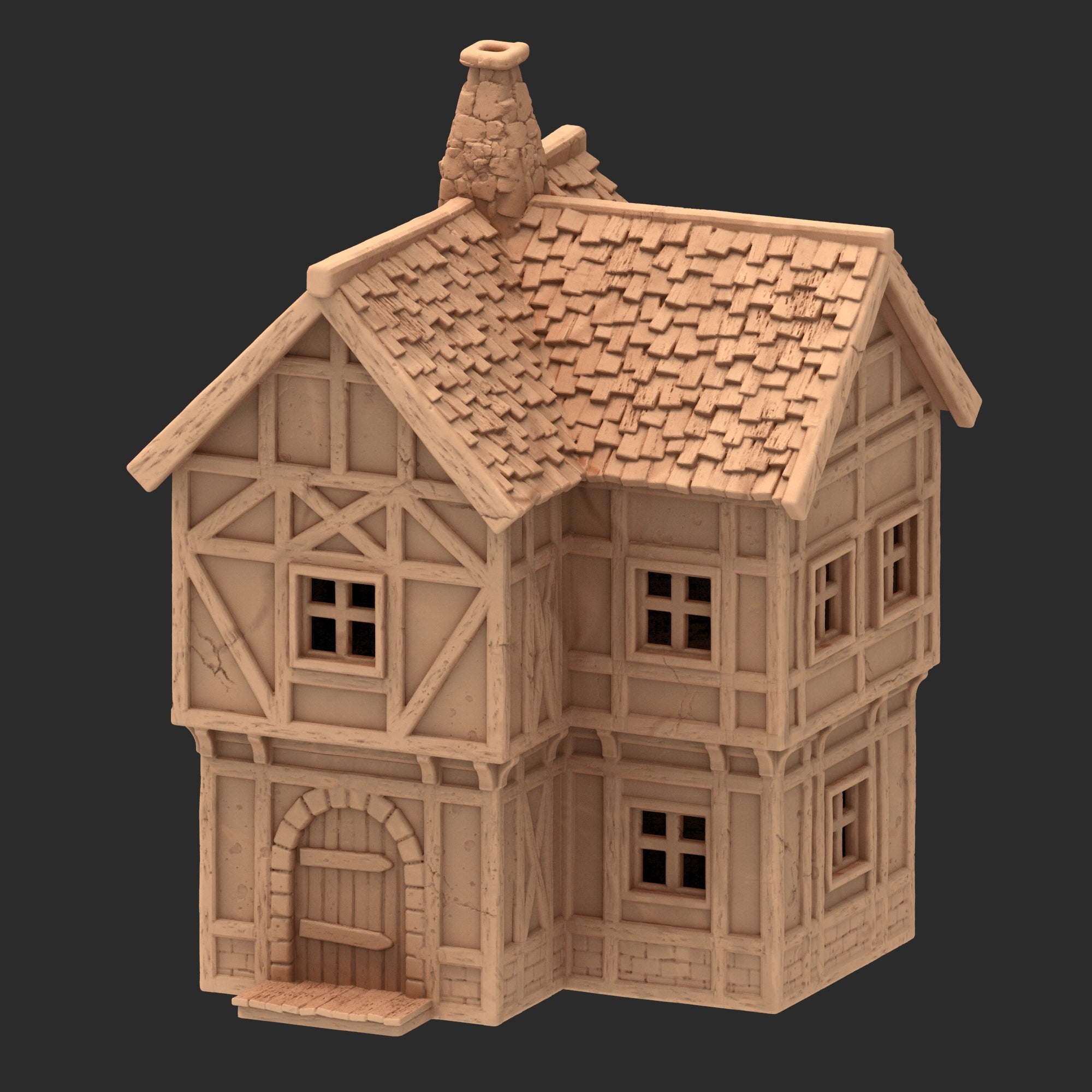Medieval Town Architecture Part 2 - x9 Buildings