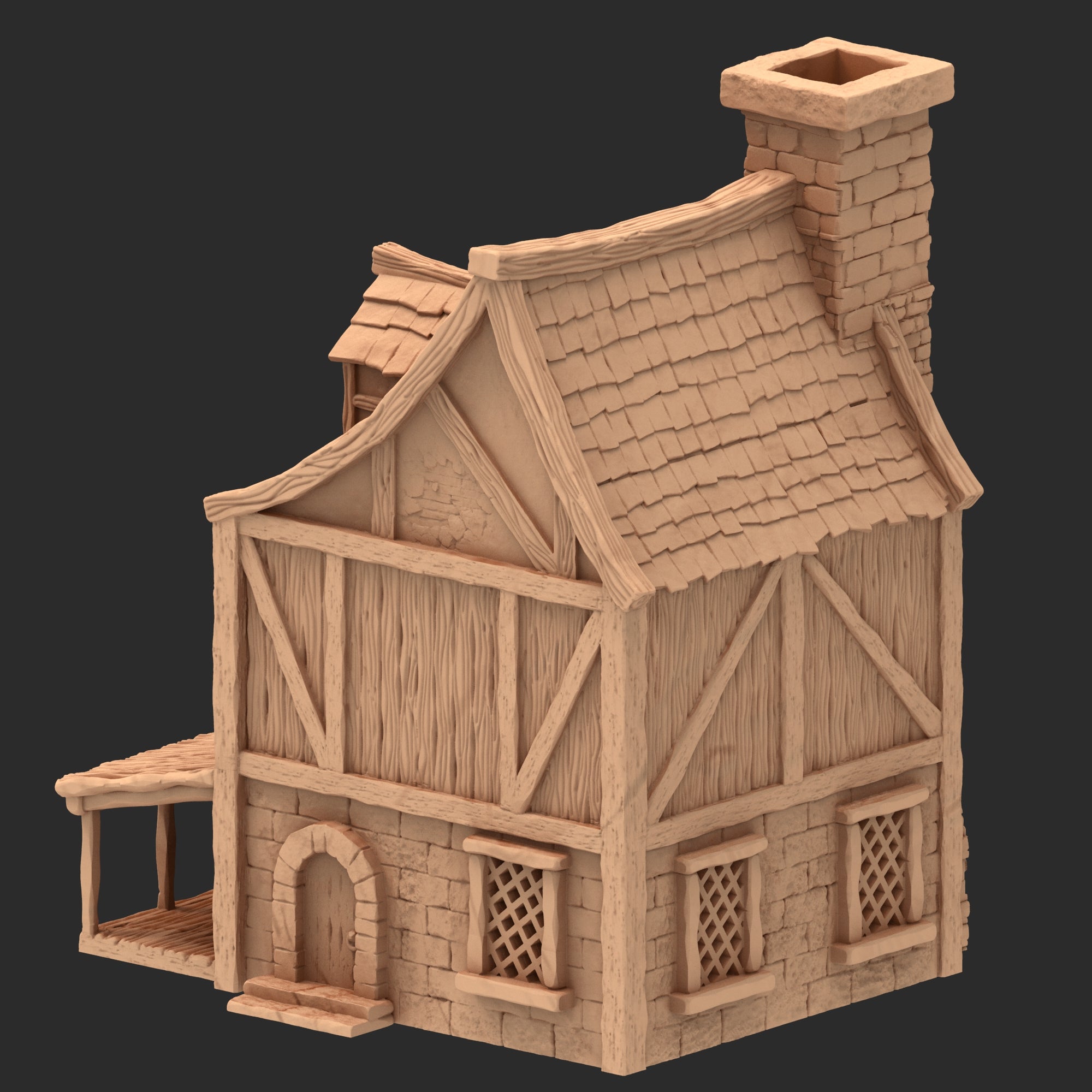 Medieval Town Architecture Part 2 - x9 Buildings