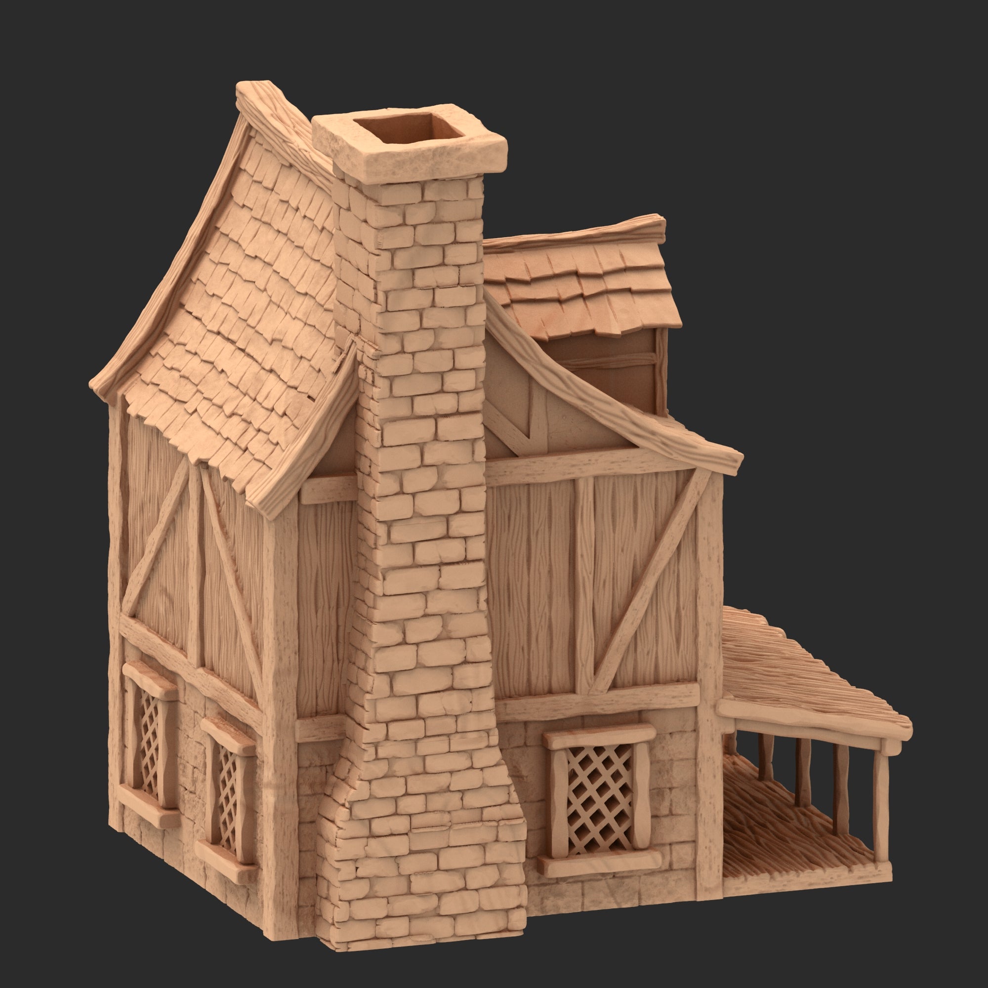 Medieval Town Architecture Part 2 - x9 Buildings